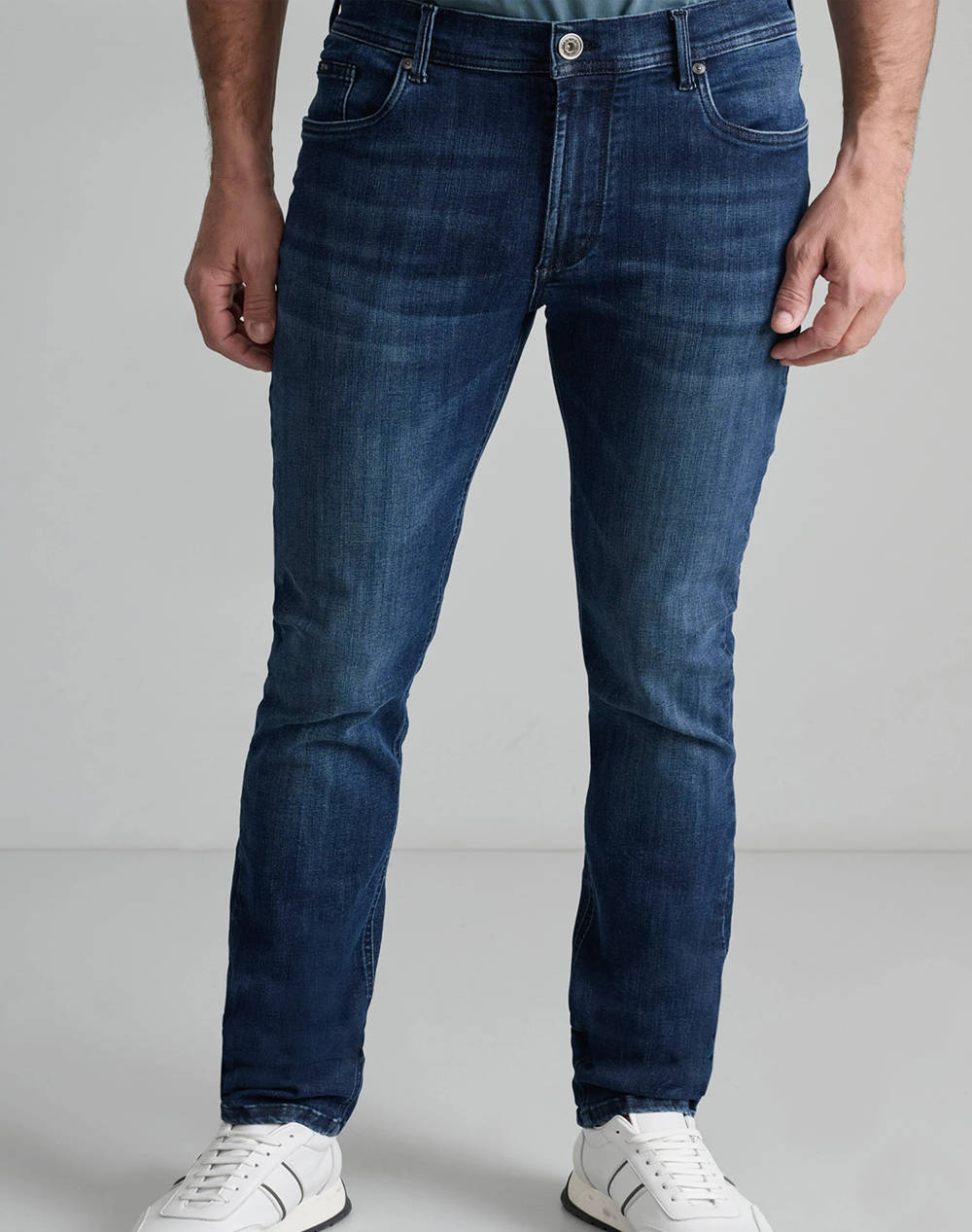 NAVY&GREEN ПАНТАЛОНИ DENIM LOW WAIST