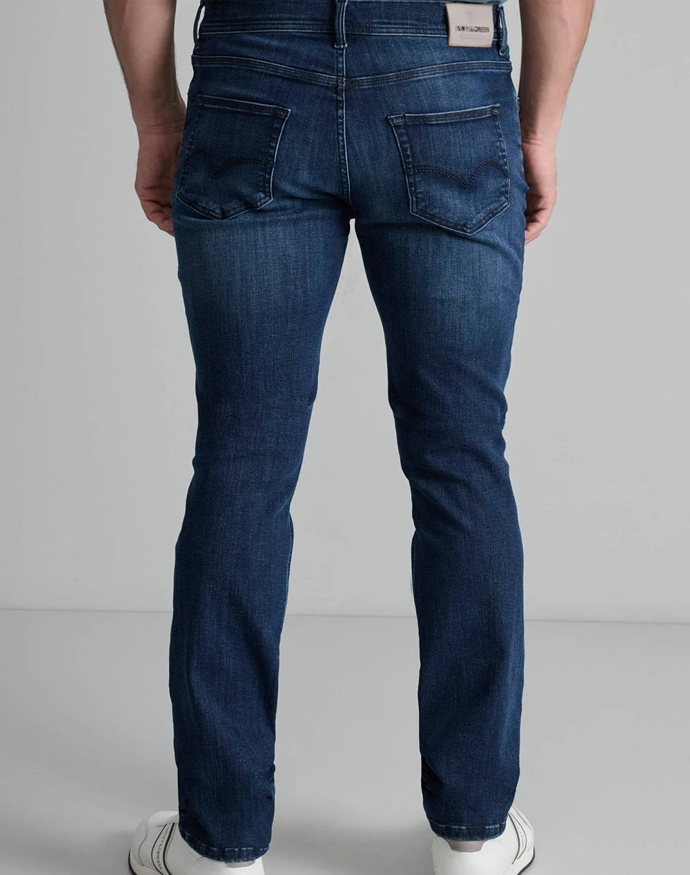 NAVY&GREEN ПАНТАЛОНИ DENIM LOW WAIST