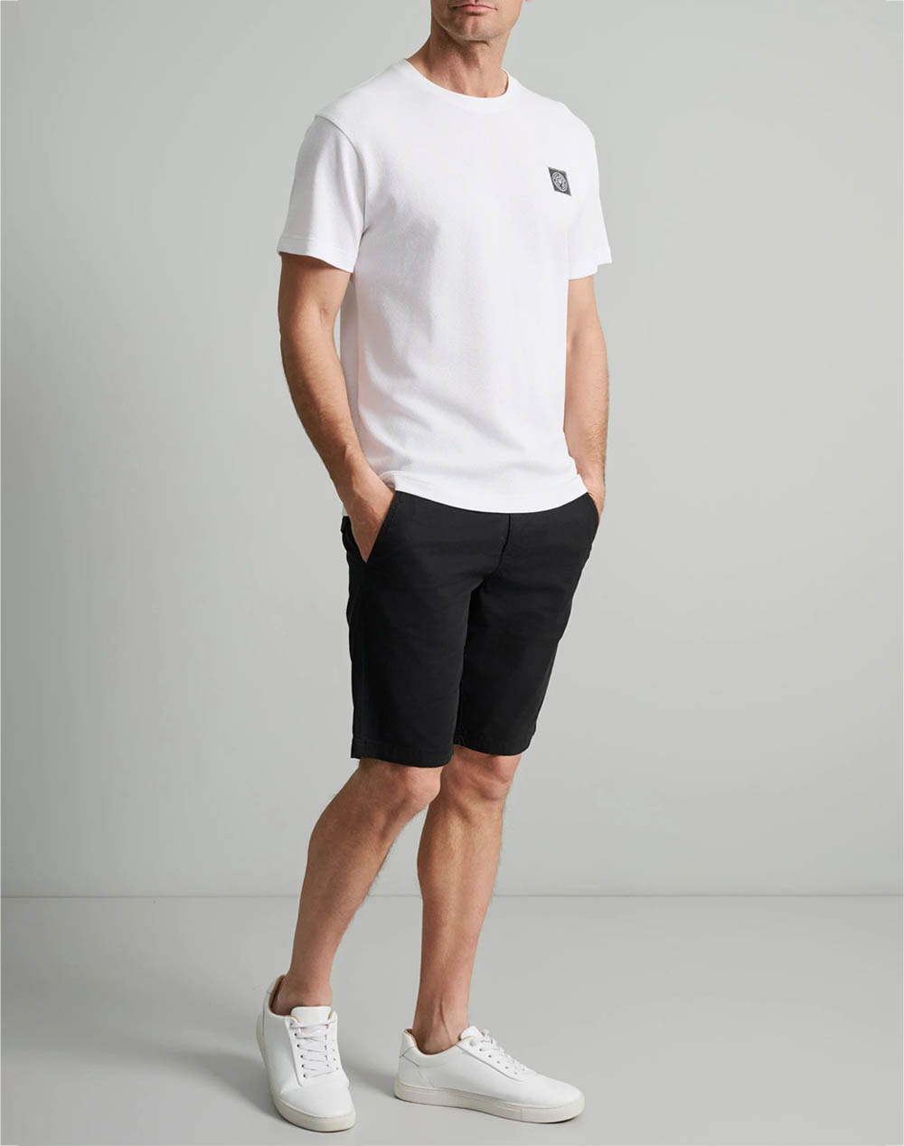 NAVY&GREEN BERMUDA CHINOS