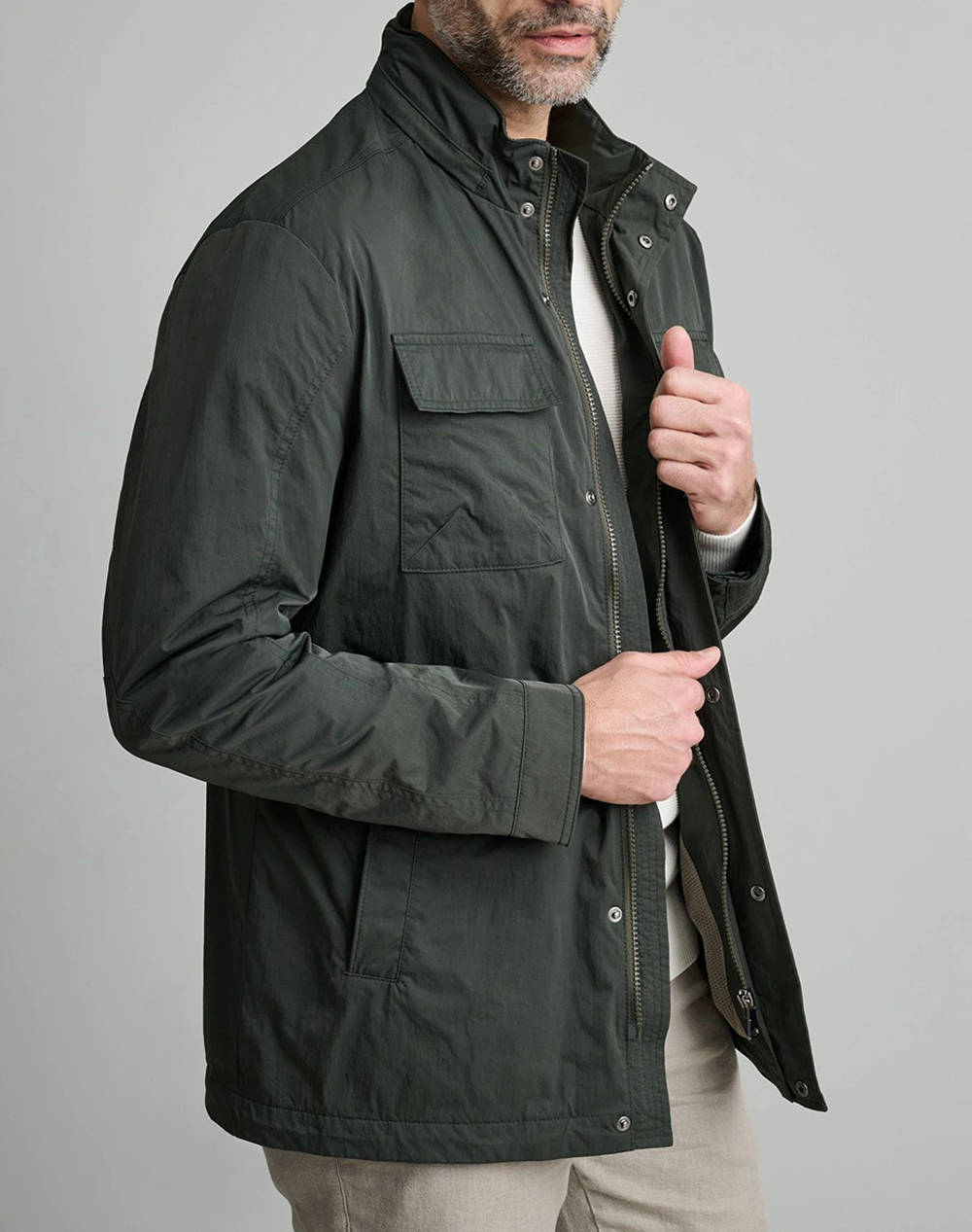 NAVY&GREEN JACKET