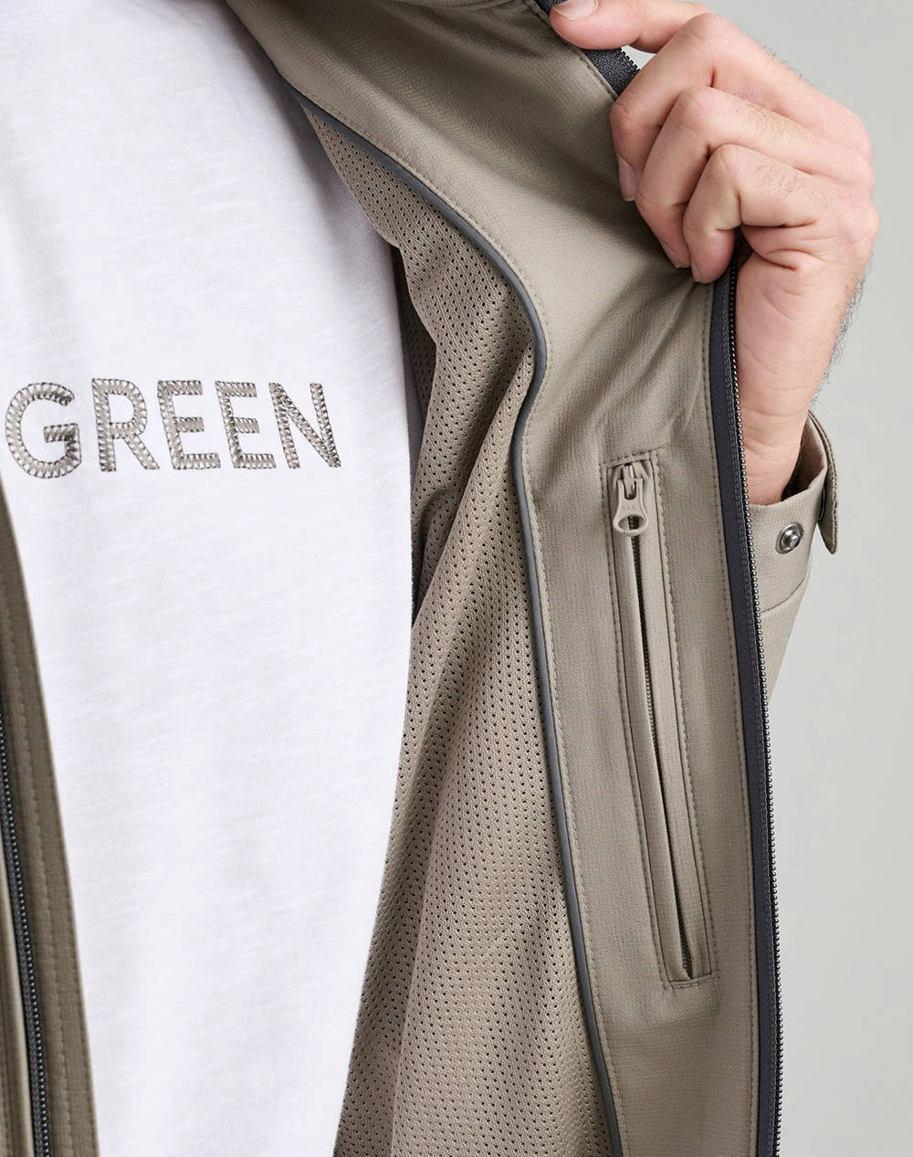 NAVY&GREEN JACKET