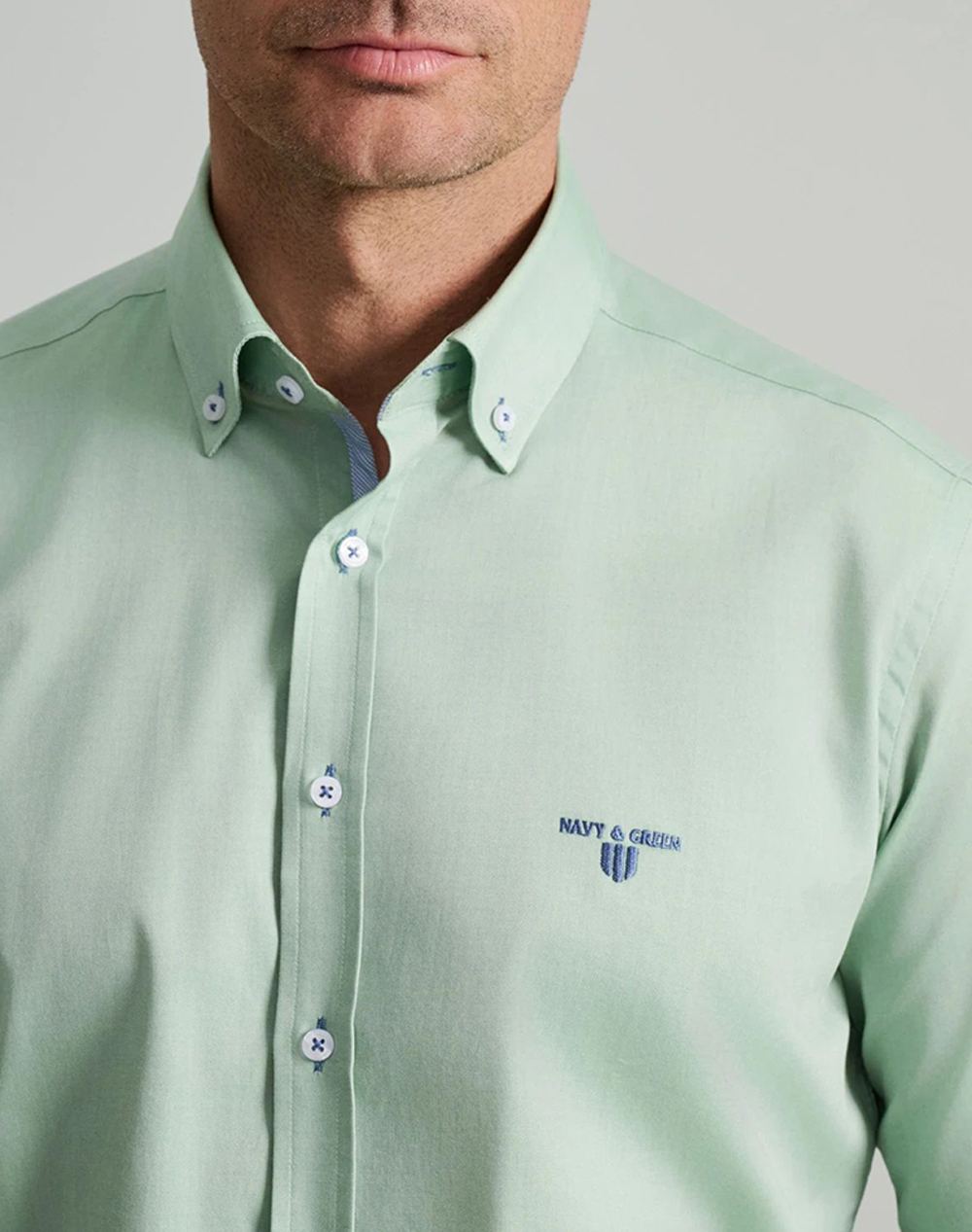 NAVY&GREEN РИЗА COMFORT FIT