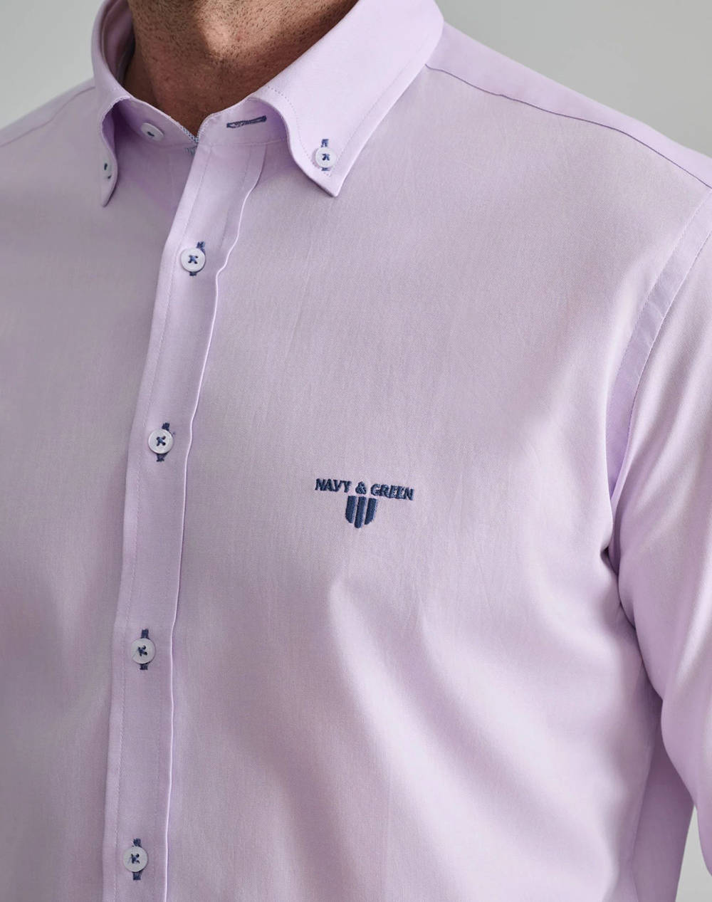 NAVY&GREEN РИЗА COMFORT FIT