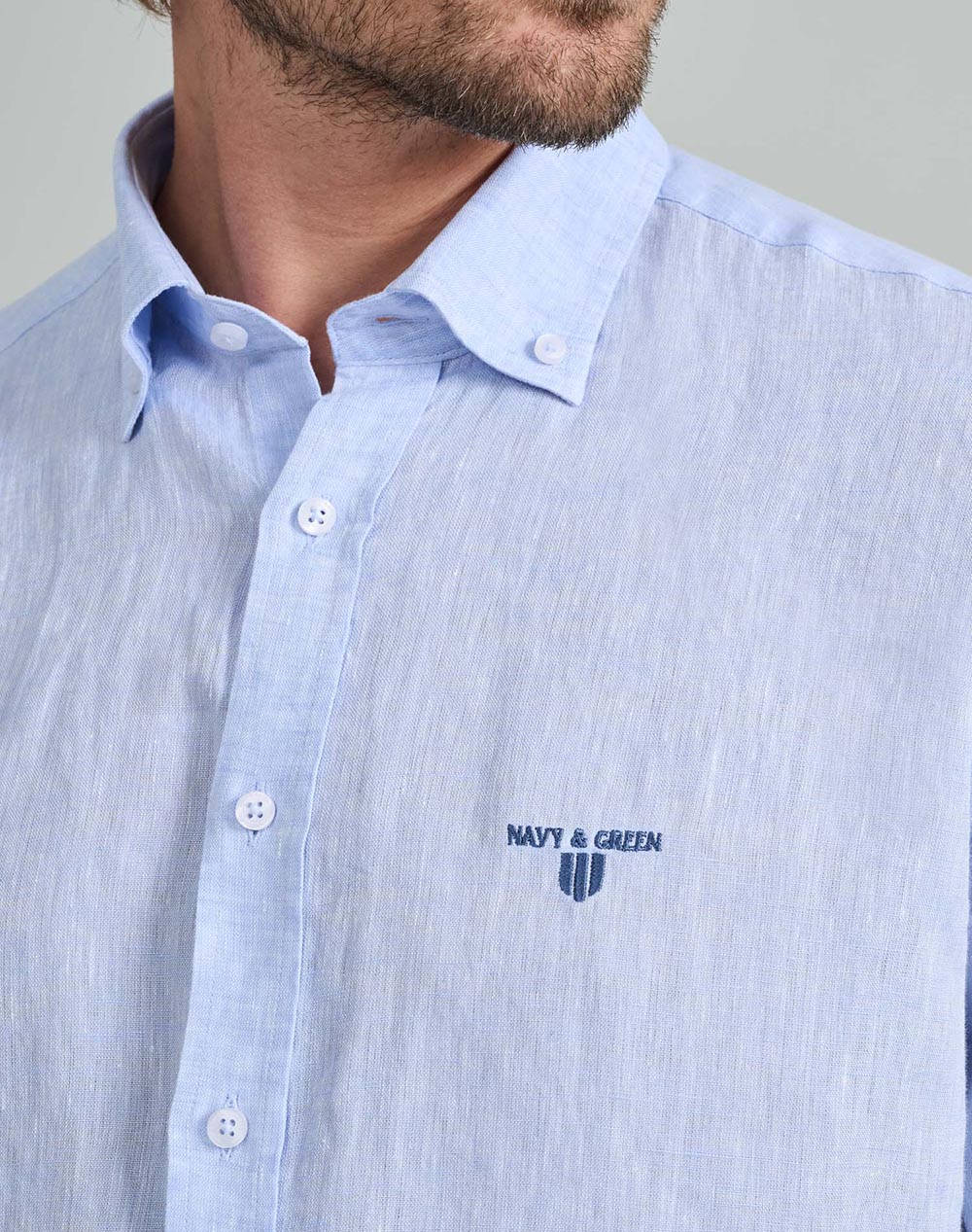 NAVY&GREEN РИЗА COMFORT FIT
