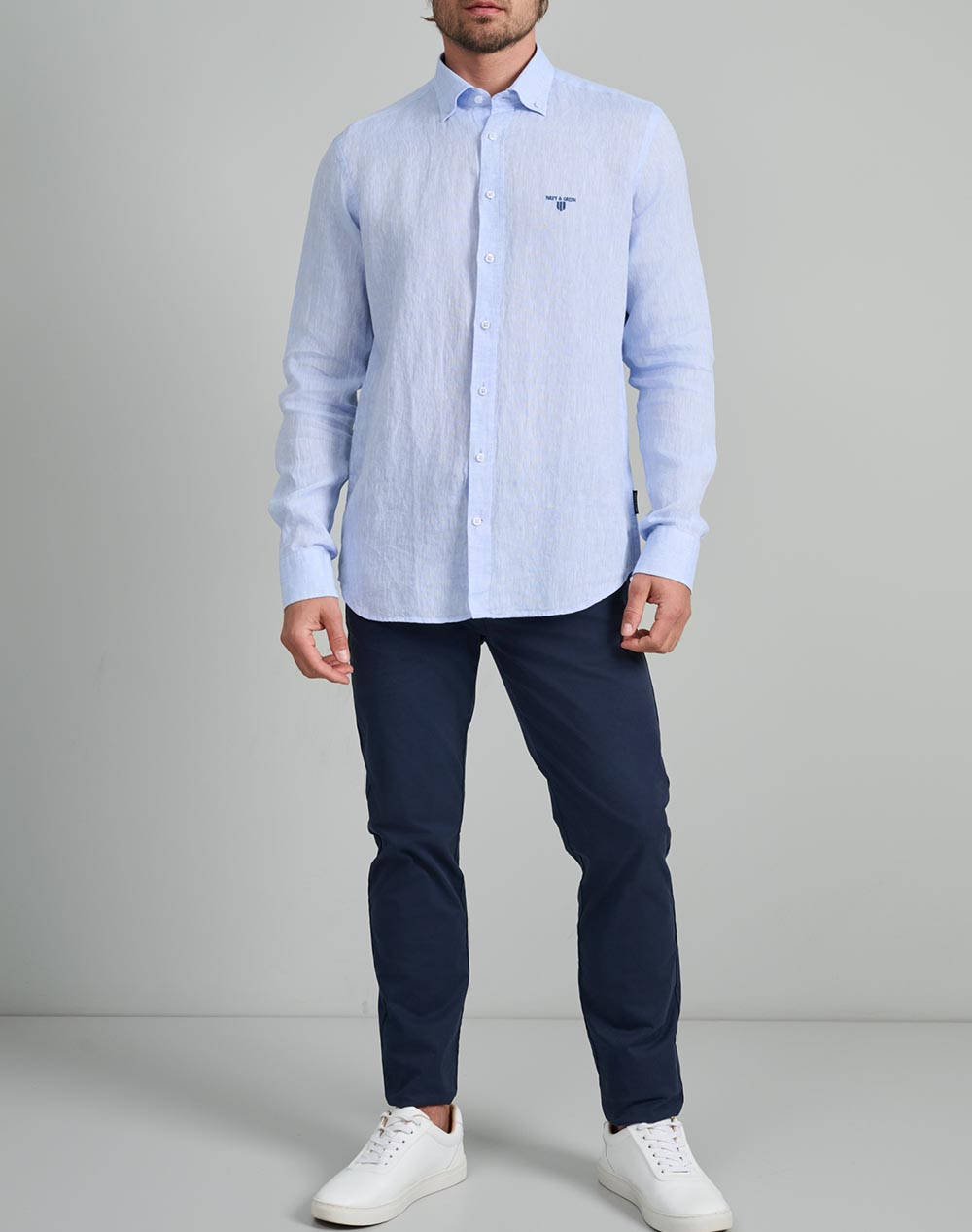 NAVY&GREEN РИЗА COMFORT FIT