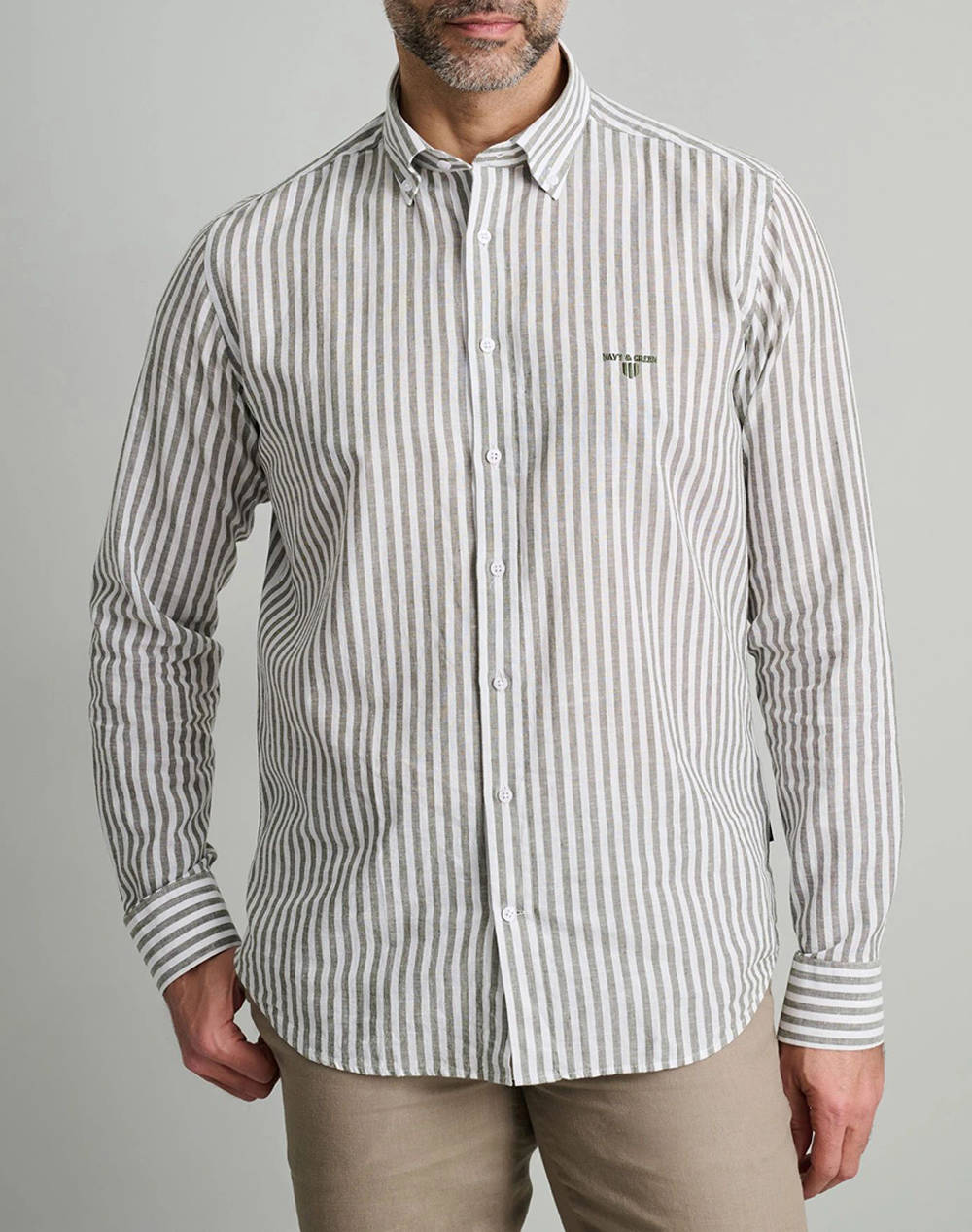 NAVY&GREEN РИЗА COMFORT FIT
