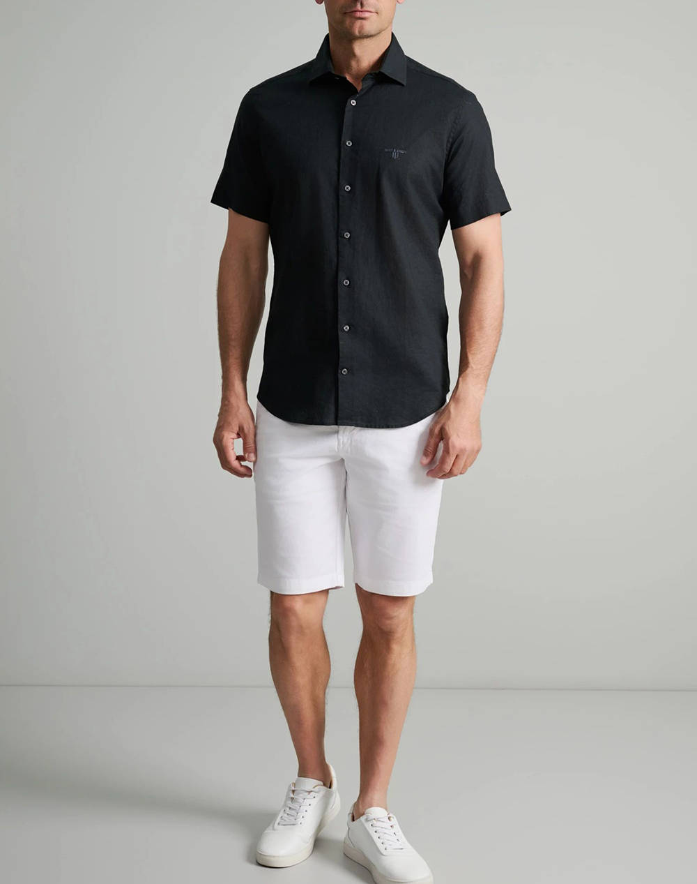 NAVY&GREEN РИЗА COMFORT FIT,КЪС РЪКАВ