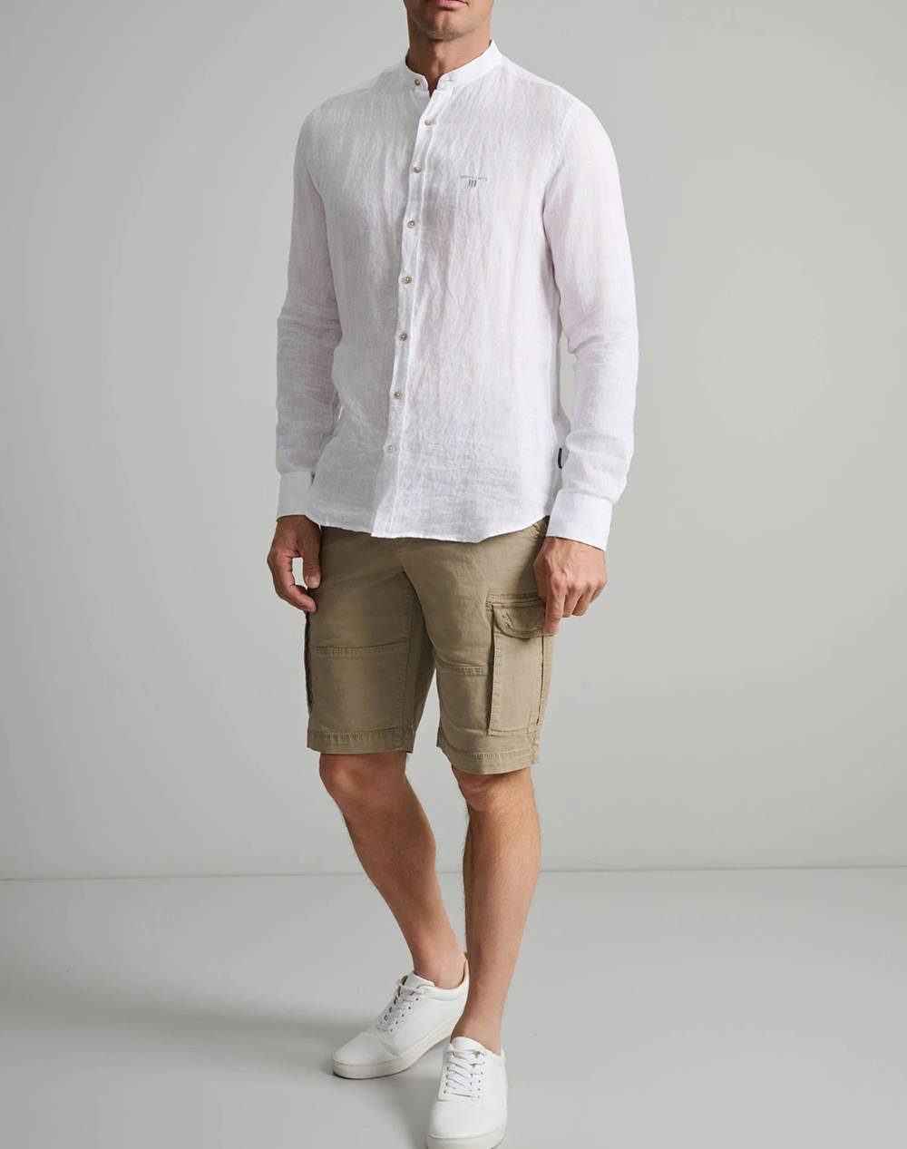 NAVY&GREEN РИЗА MAO COMFORT FIT
