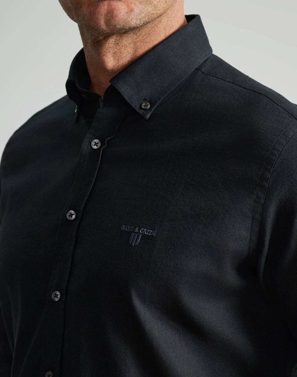 NAVY&GREEN РИЗА COMFORT FIT