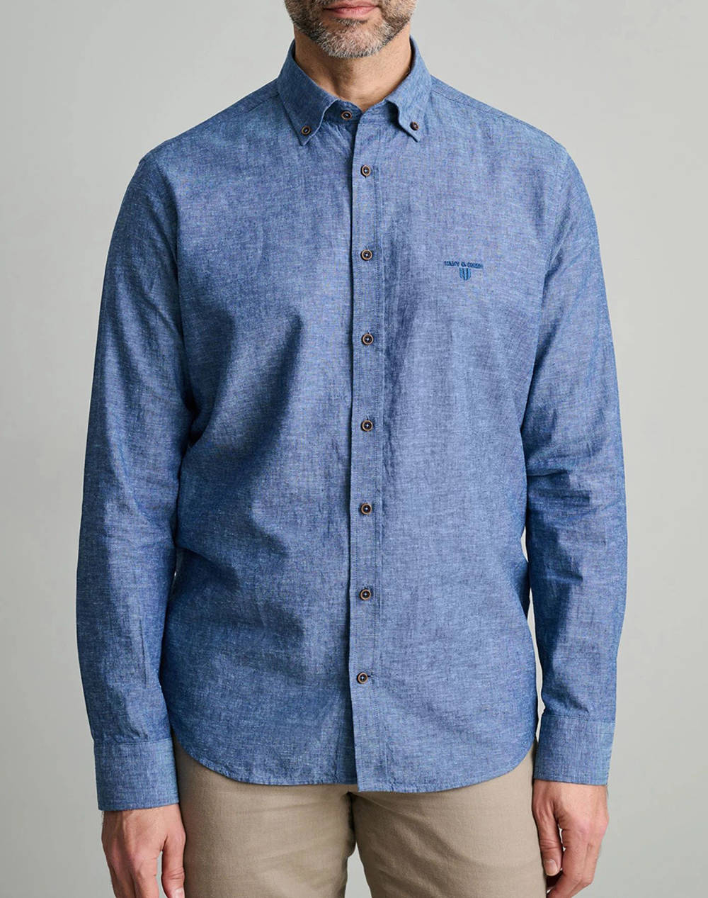 NAVY&GREEN РИЗА COMFORT FIT
