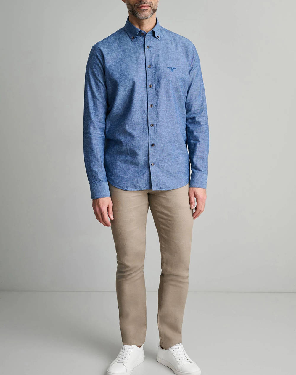NAVY&GREEN РИЗА COMFORT FIT