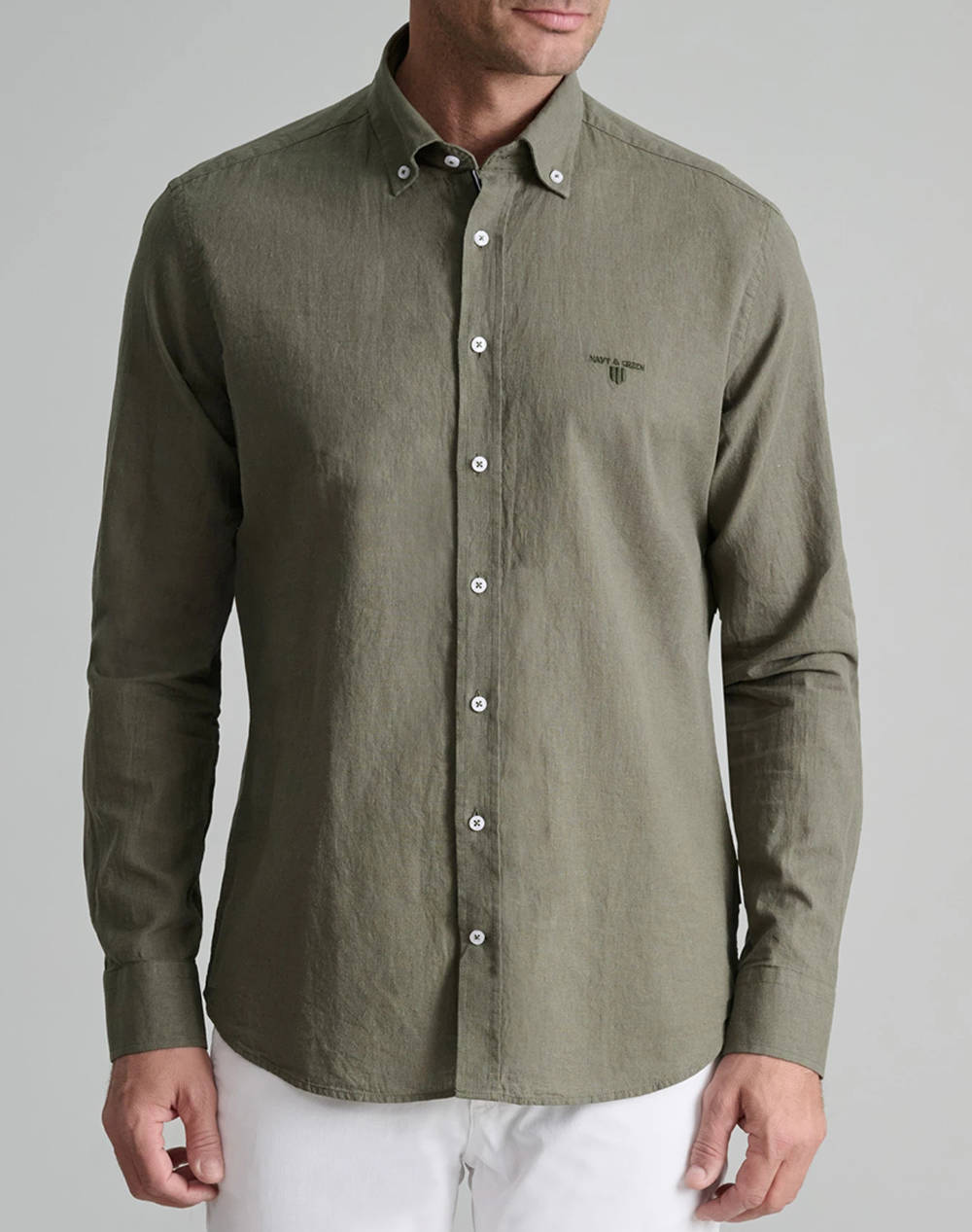 NAVY&GREEN РИЗА COMFORT FIT