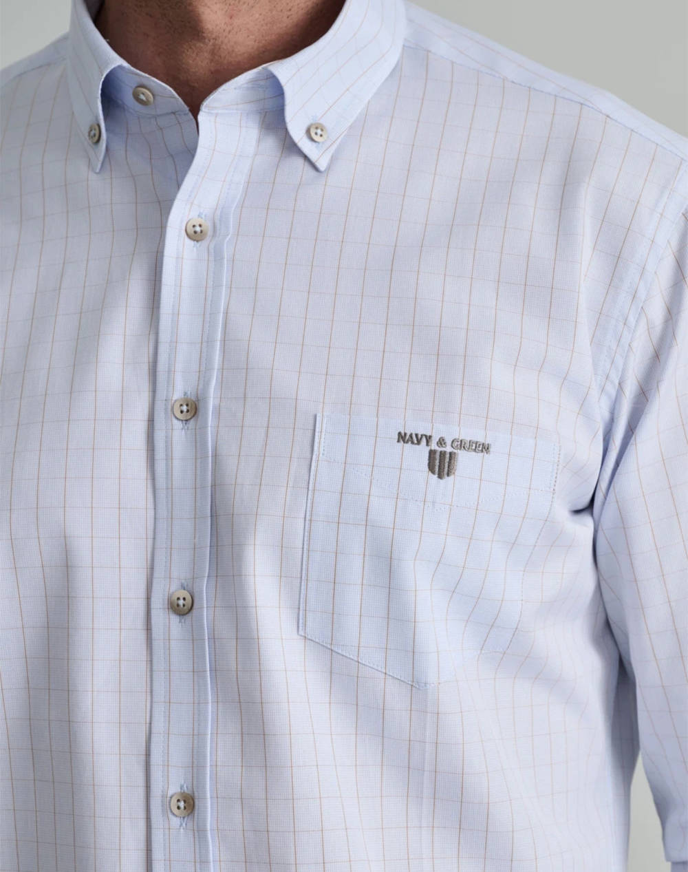 NAVY&GREEN РИЗА COMFORT FIT