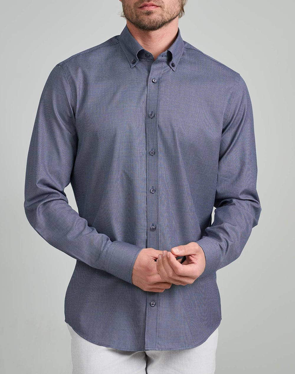 NAVY&GREEN РИЗА COMFORT FIT