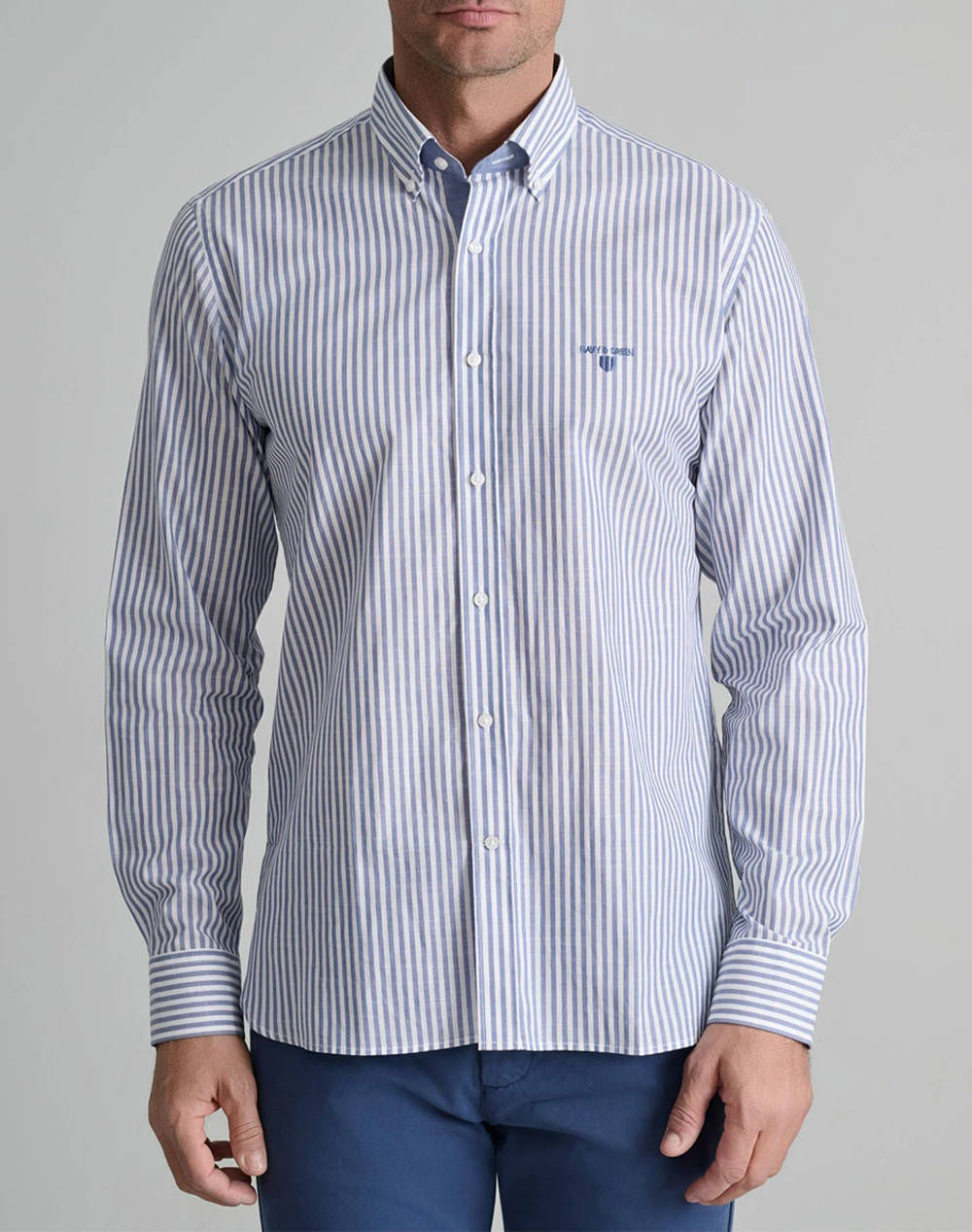 NAVY&GREEN РИЗА COMFORT FIT