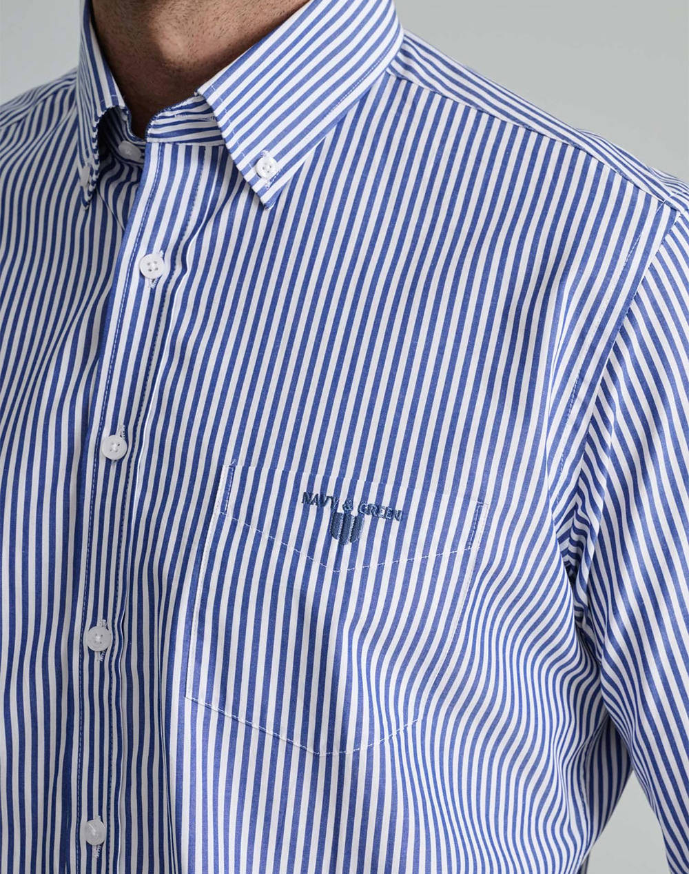 NAVY&GREEN РИЗА COMFORT FIT