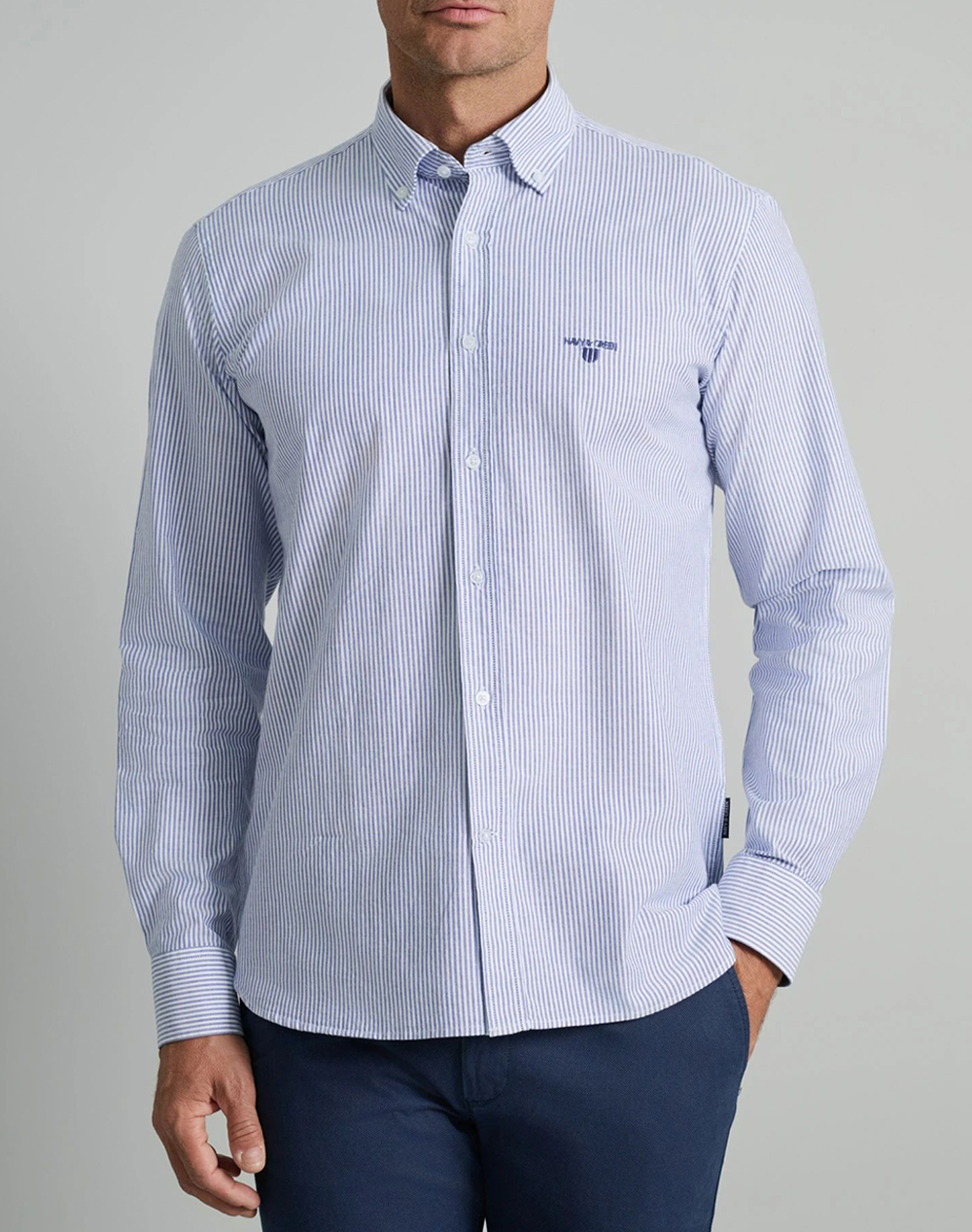 NAVY&GREEN РИЗА COMFORT FIT