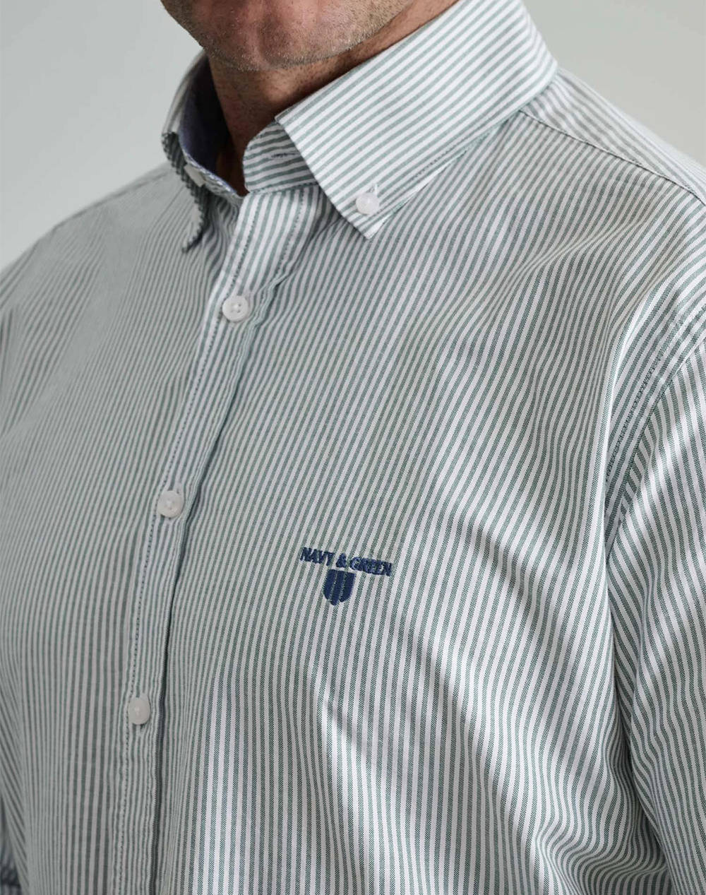 NAVY&GREEN РИЗА COMFORT FIT