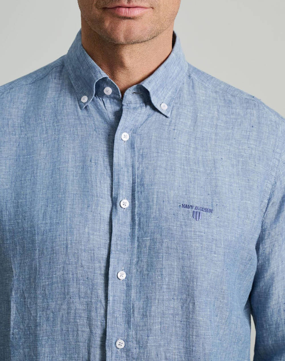 NAVY&GREEN РИЗА COMFORT FIT