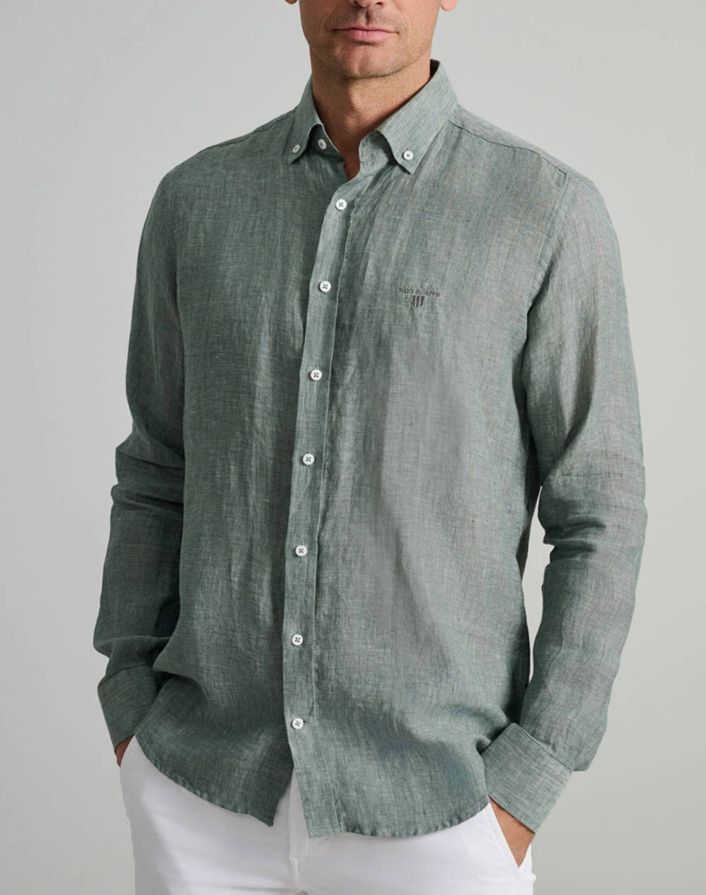 NAVY&GREEN РИЗА COMFORT FIT