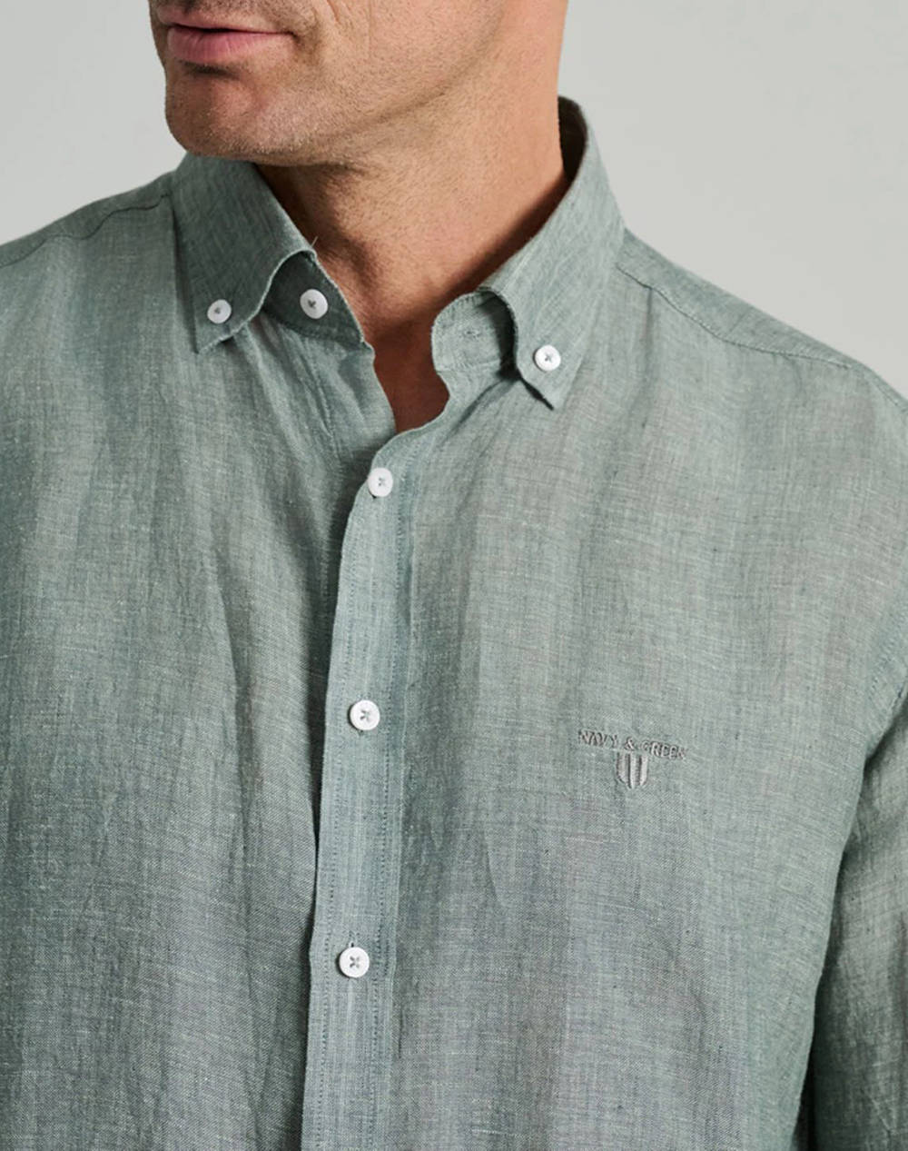 NAVY&GREEN РИЗА COMFORT FIT