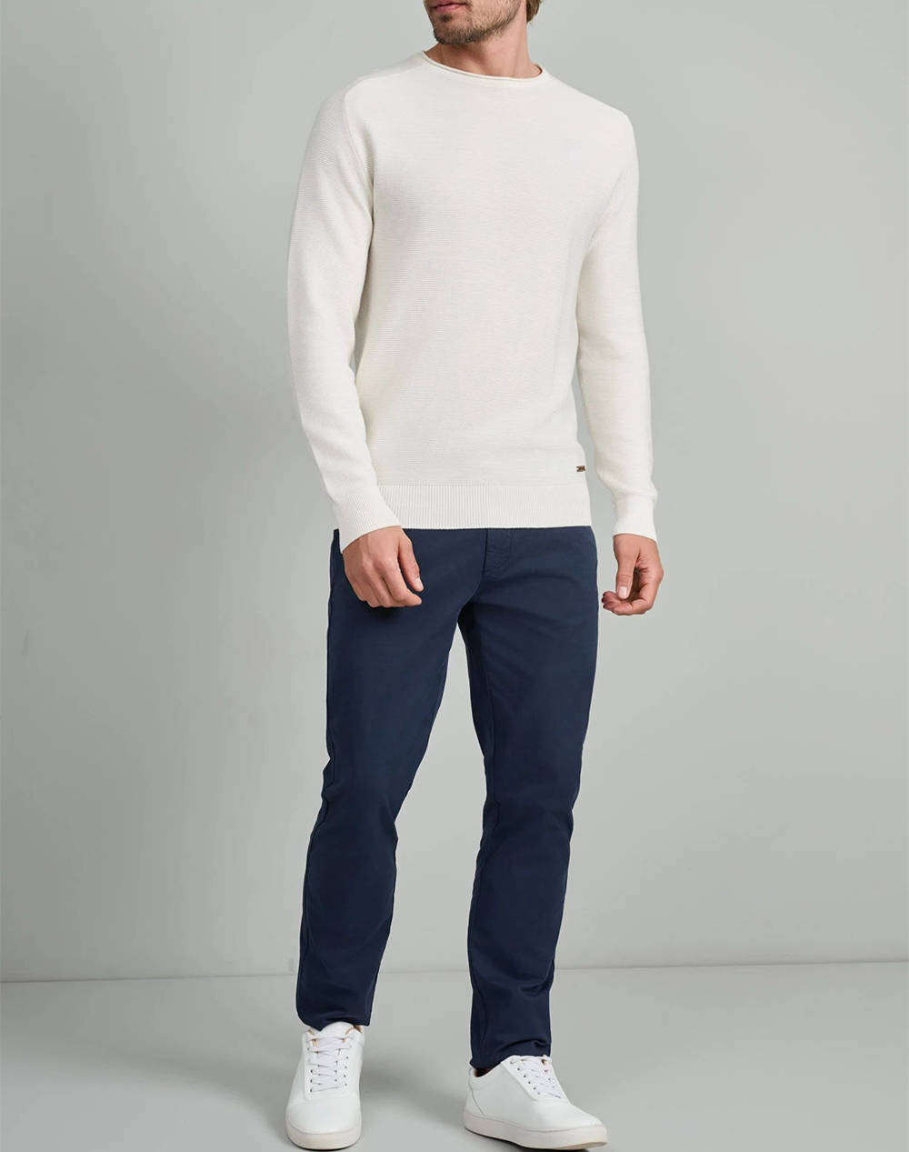 NAVY&GREEN ПЛЕТЕНА БЛУЗА
