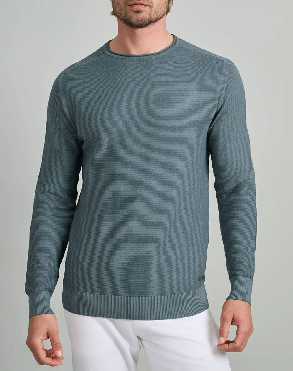 NAVY&GREEN ПЛЕТЕНА БЛУЗА