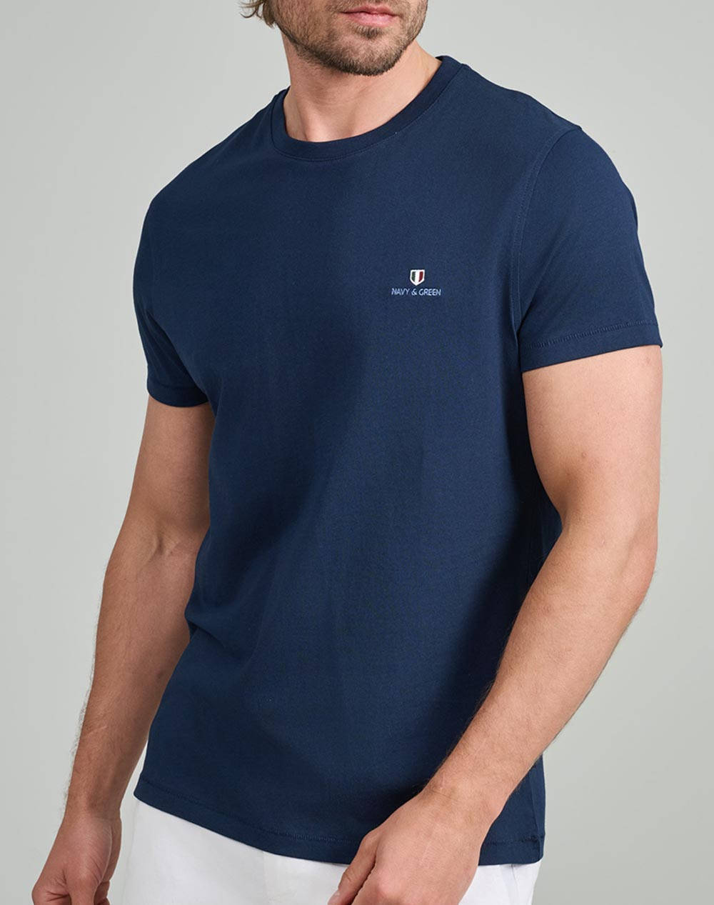 NAVY&GREEN ТЕНИСКА