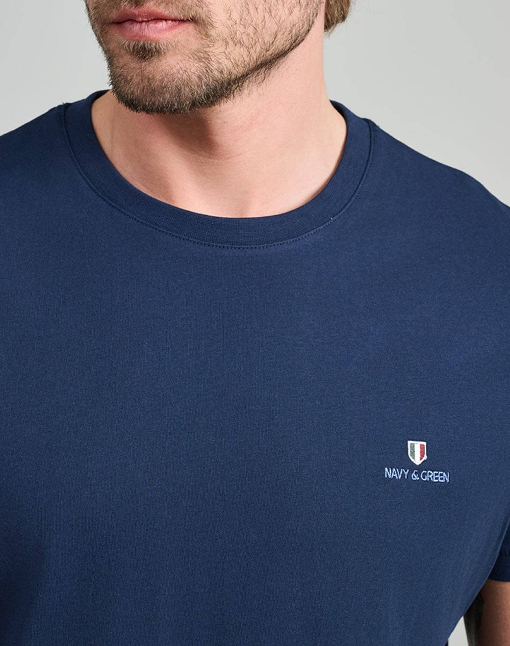 NAVY&GREEN ТЕНИСКА