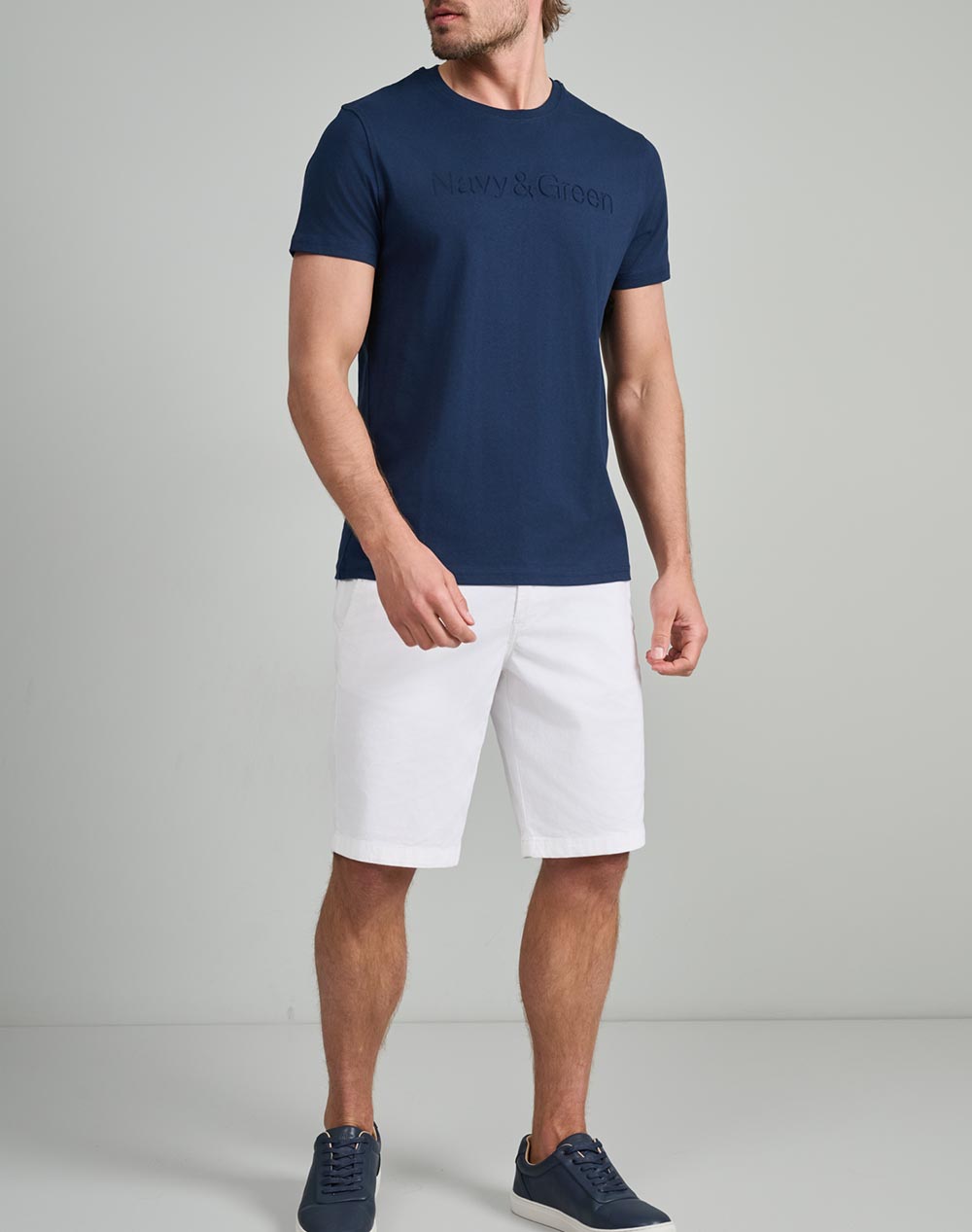 NAVY&GREEN ТЕНИСКА