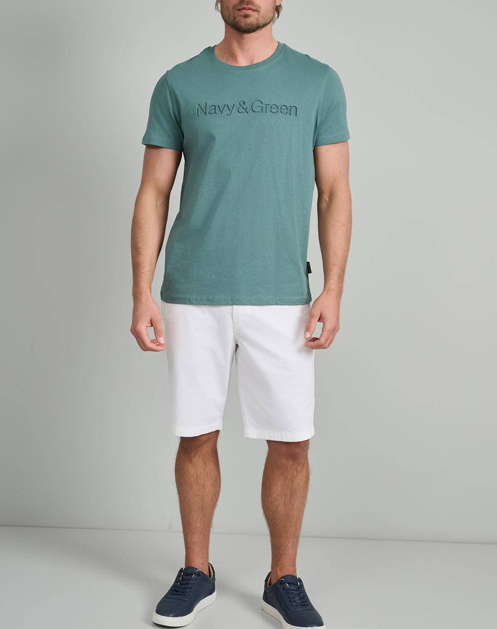 NAVY&GREEN ТЕНИСКА