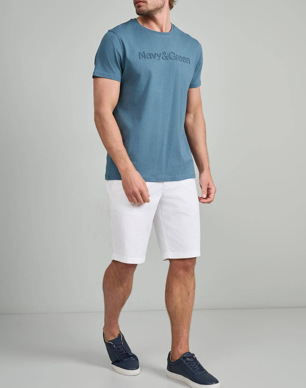 NAVY&GREEN ТЕНИСКА