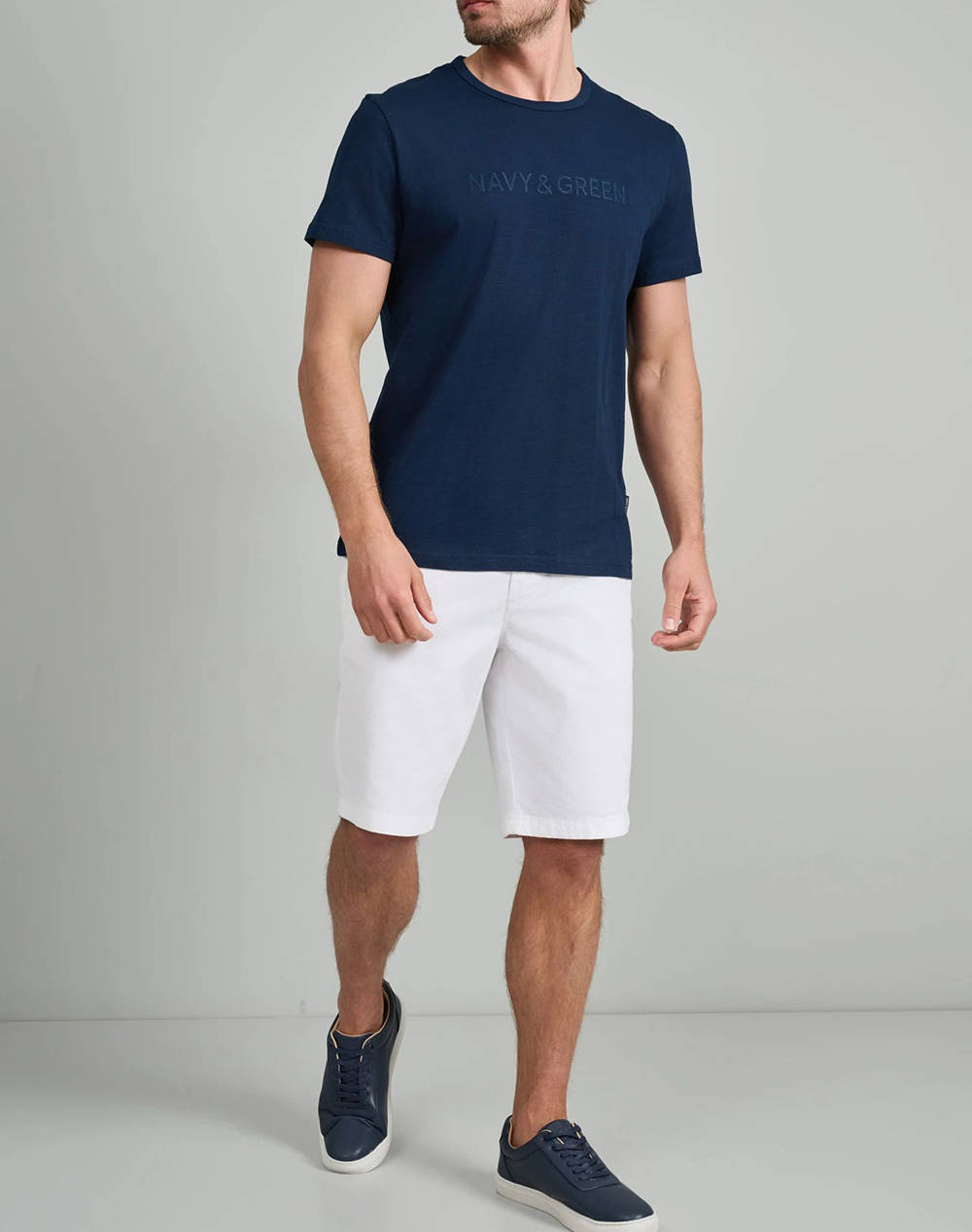 NAVY&GREEN ТЕНИСКА