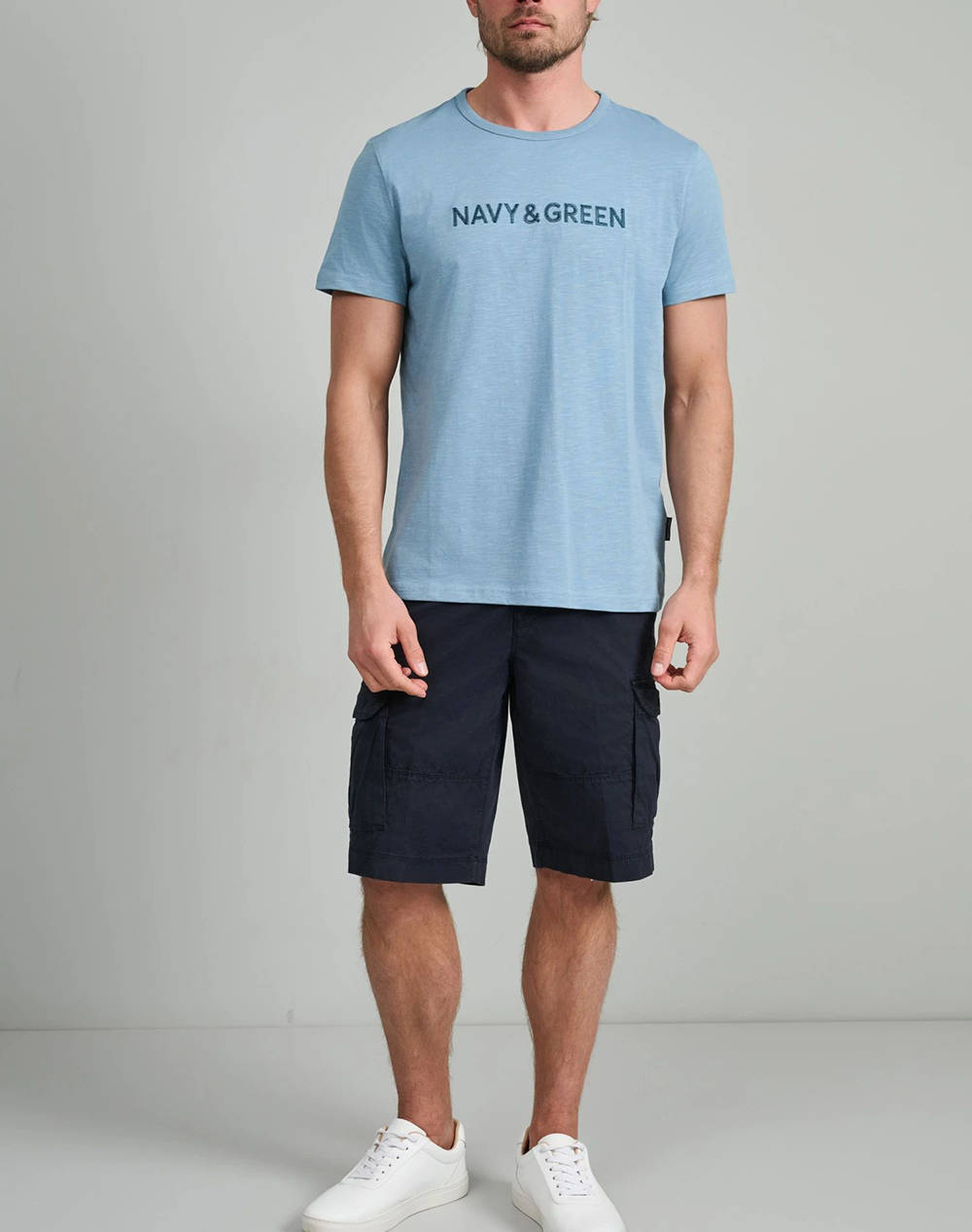 NAVY&GREEN ТЕНИСКА