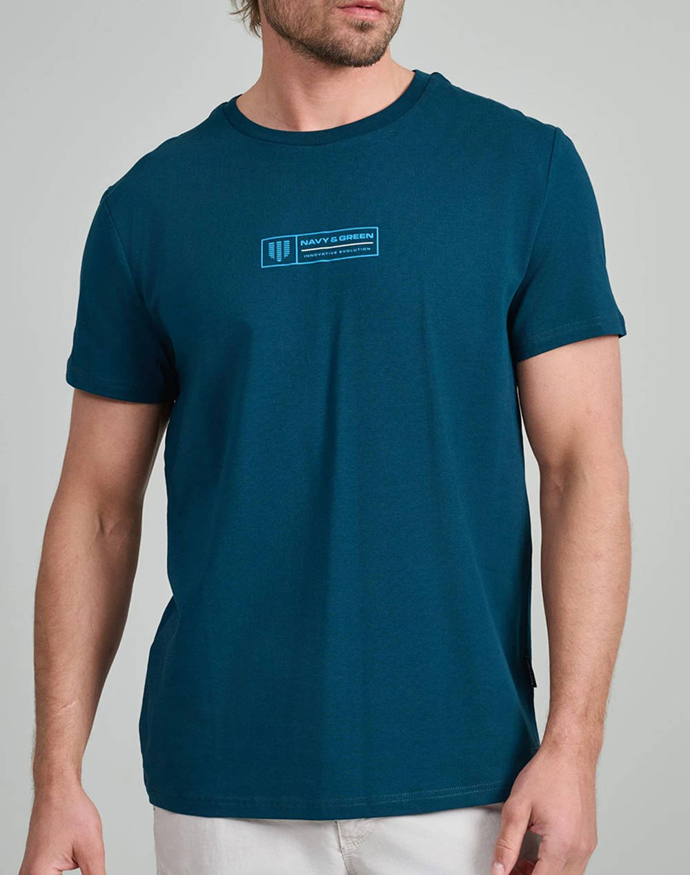 NAVY&GREEN ТЕНИСКА