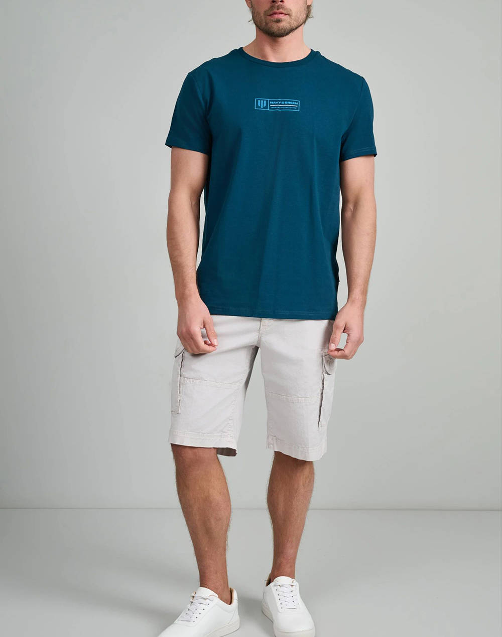 NAVY&GREEN ТЕНИСКА