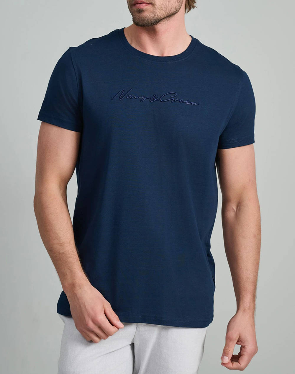 NAVY&GREEN ТЕНИСКА