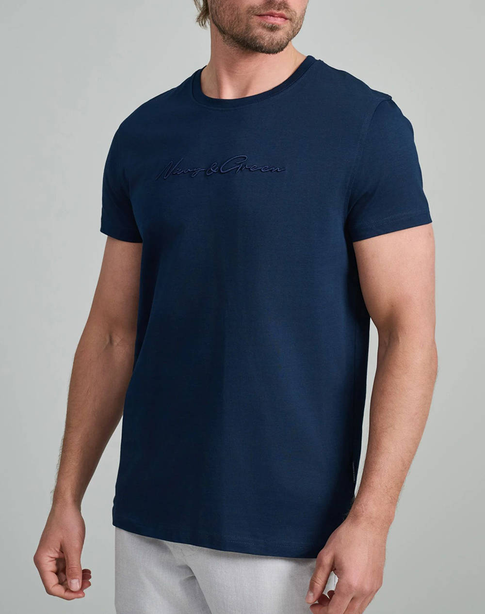 NAVY&GREEN ТЕНИСКА