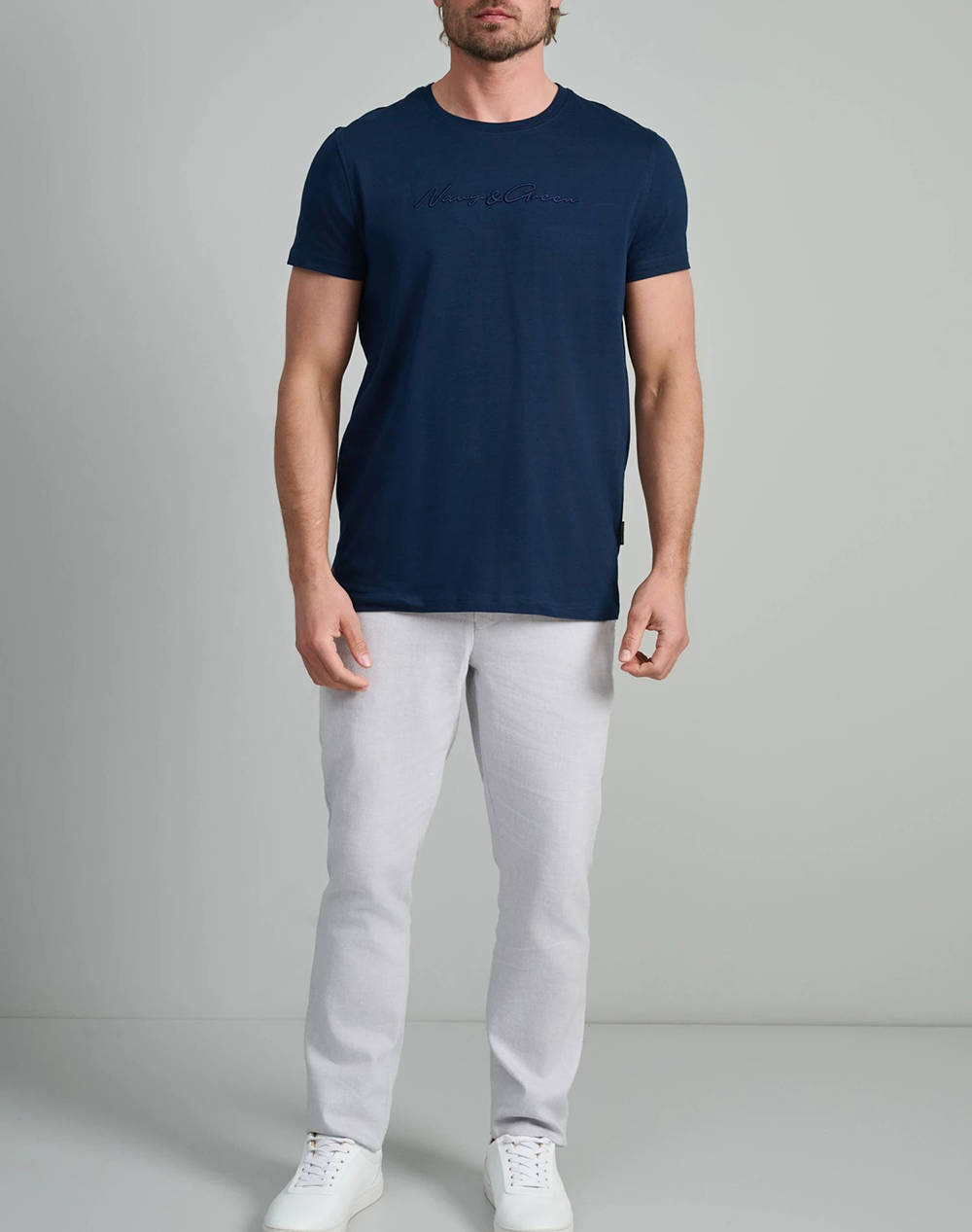 NAVY&GREEN ТЕНИСКА