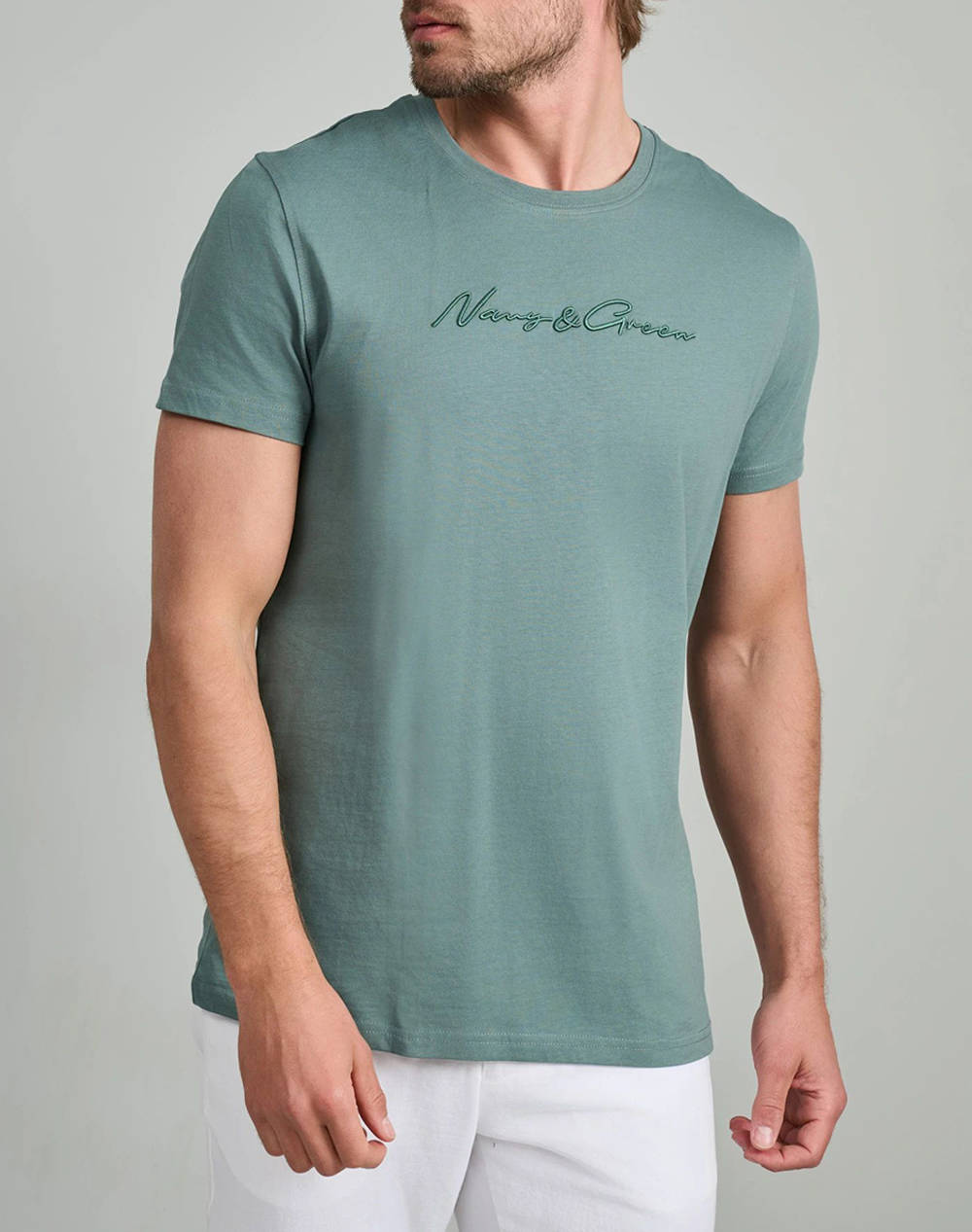 NAVY&GREEN ТЕНИСКА