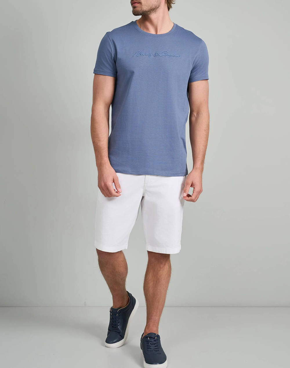 NAVY&GREEN ТЕНИСКА