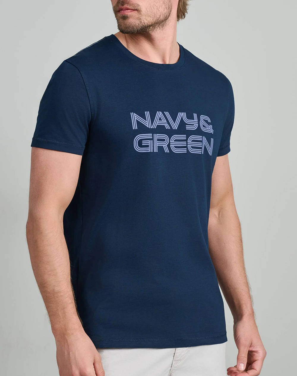 NAVY&GREEN ТЕНИСКА