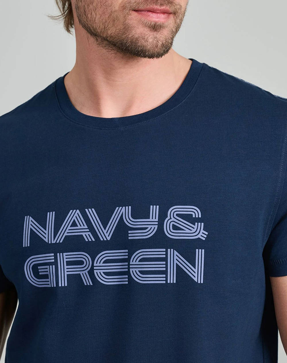 NAVY&GREEN ТЕНИСКА