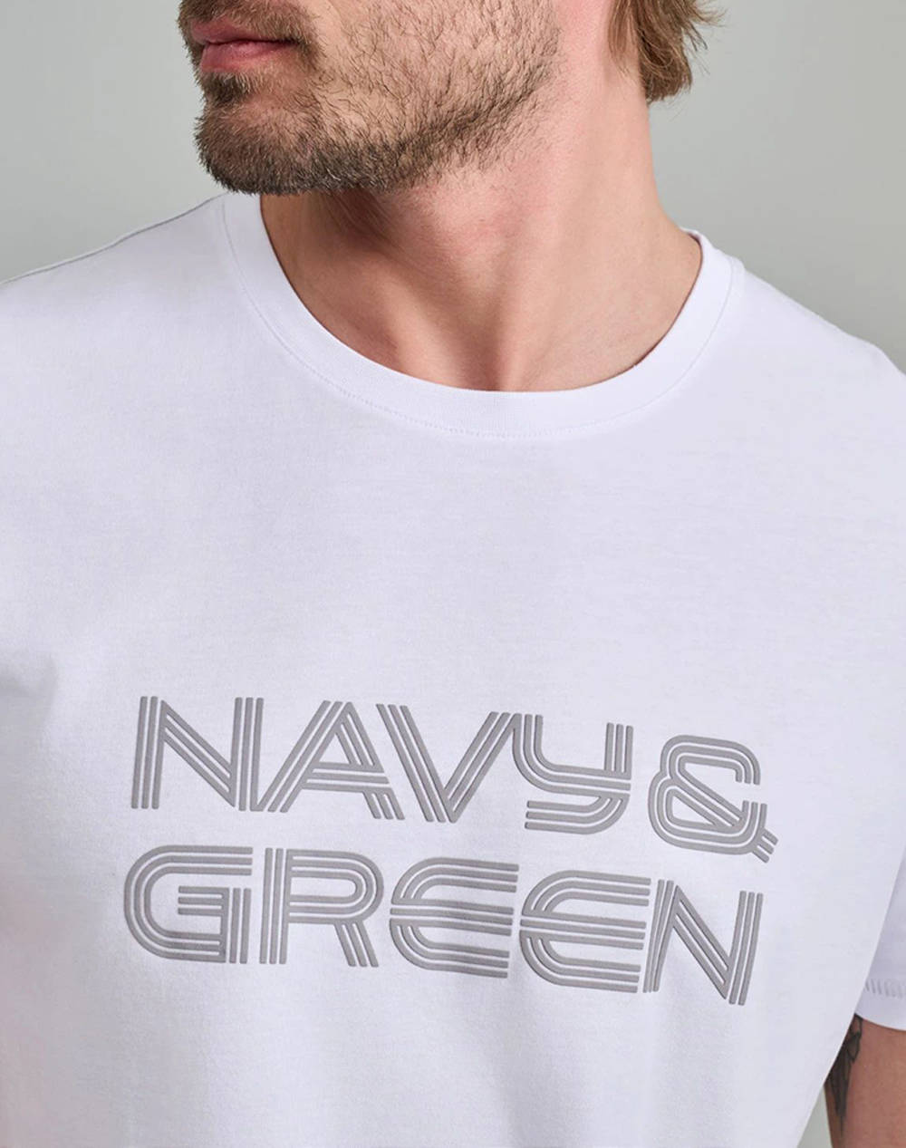NAVY&GREEN ТЕНИСКА