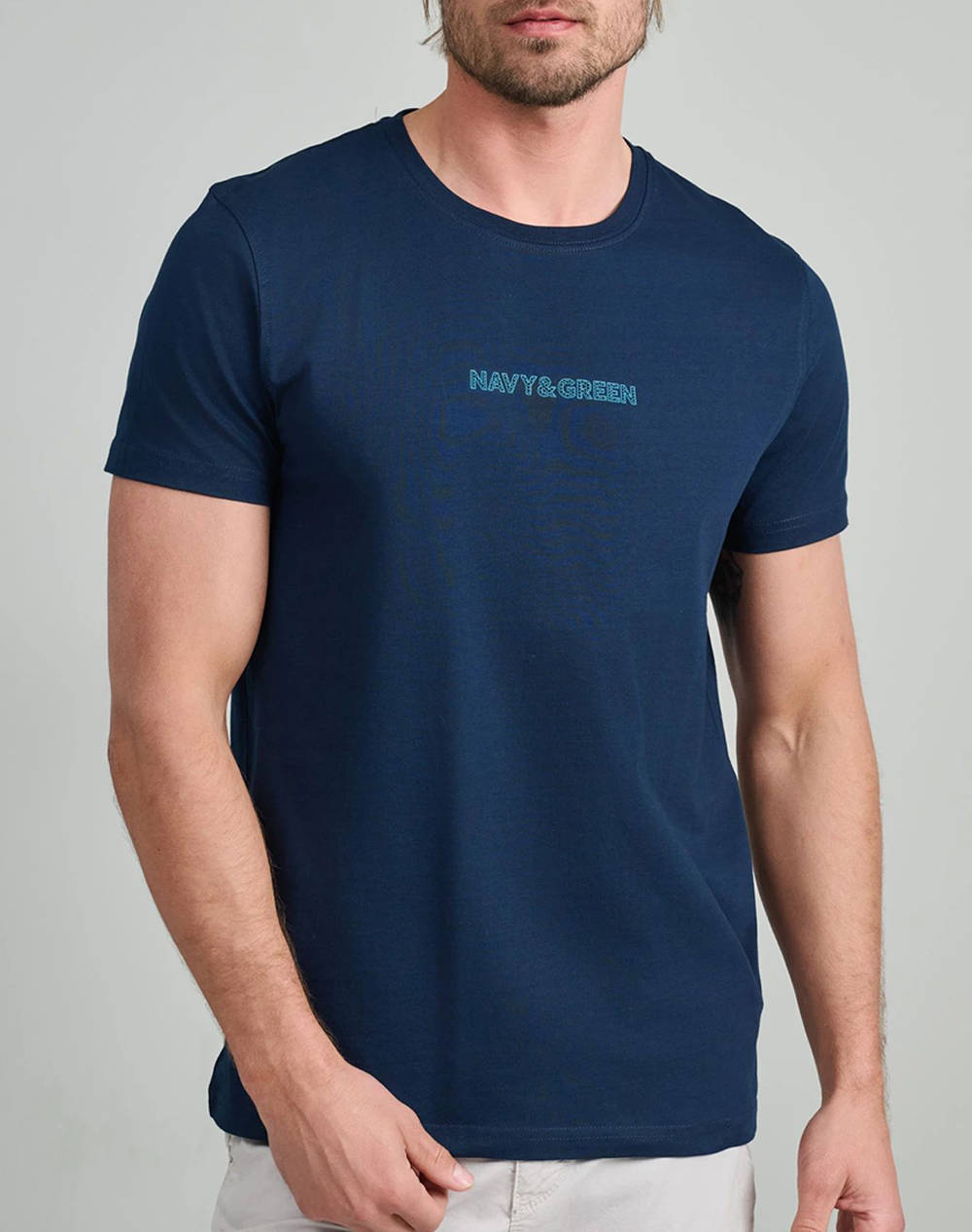 NAVY&GREEN ТЕНИСКА