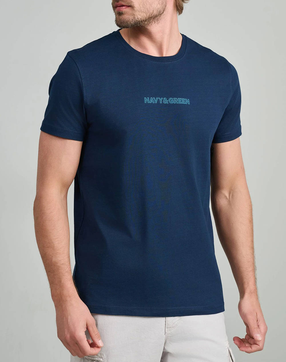 NAVY&GREEN ТЕНИСКА