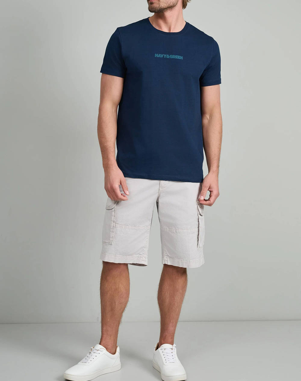 NAVY&GREEN ТЕНИСКА