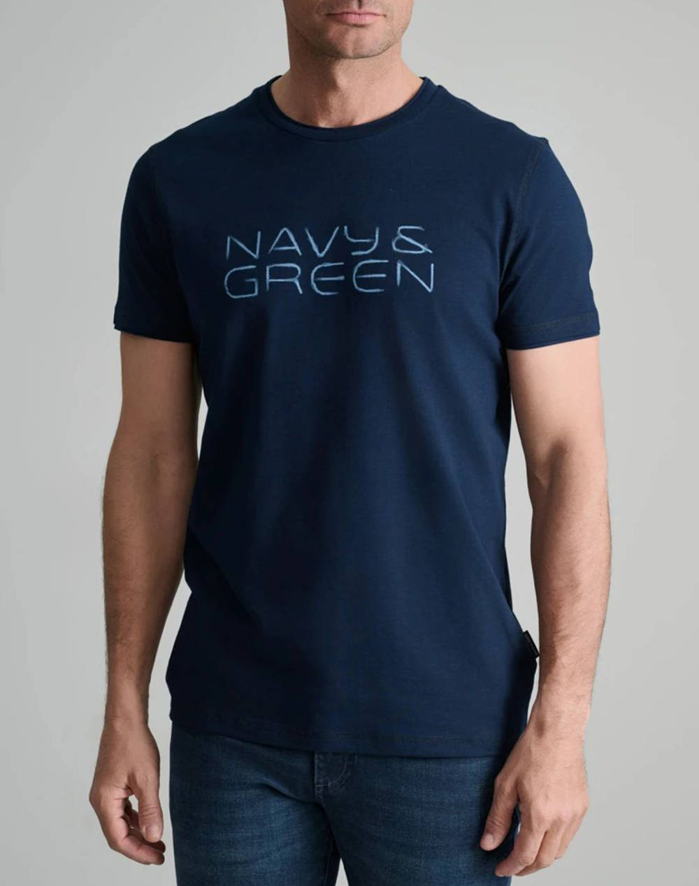 NAVY&GREEN ТЕНИСКА