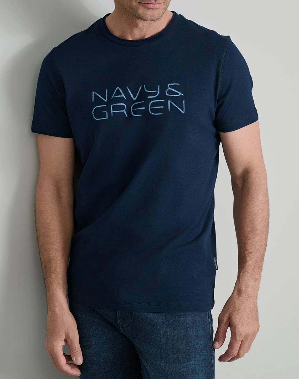 NAVY&GREEN ТЕНИСКА