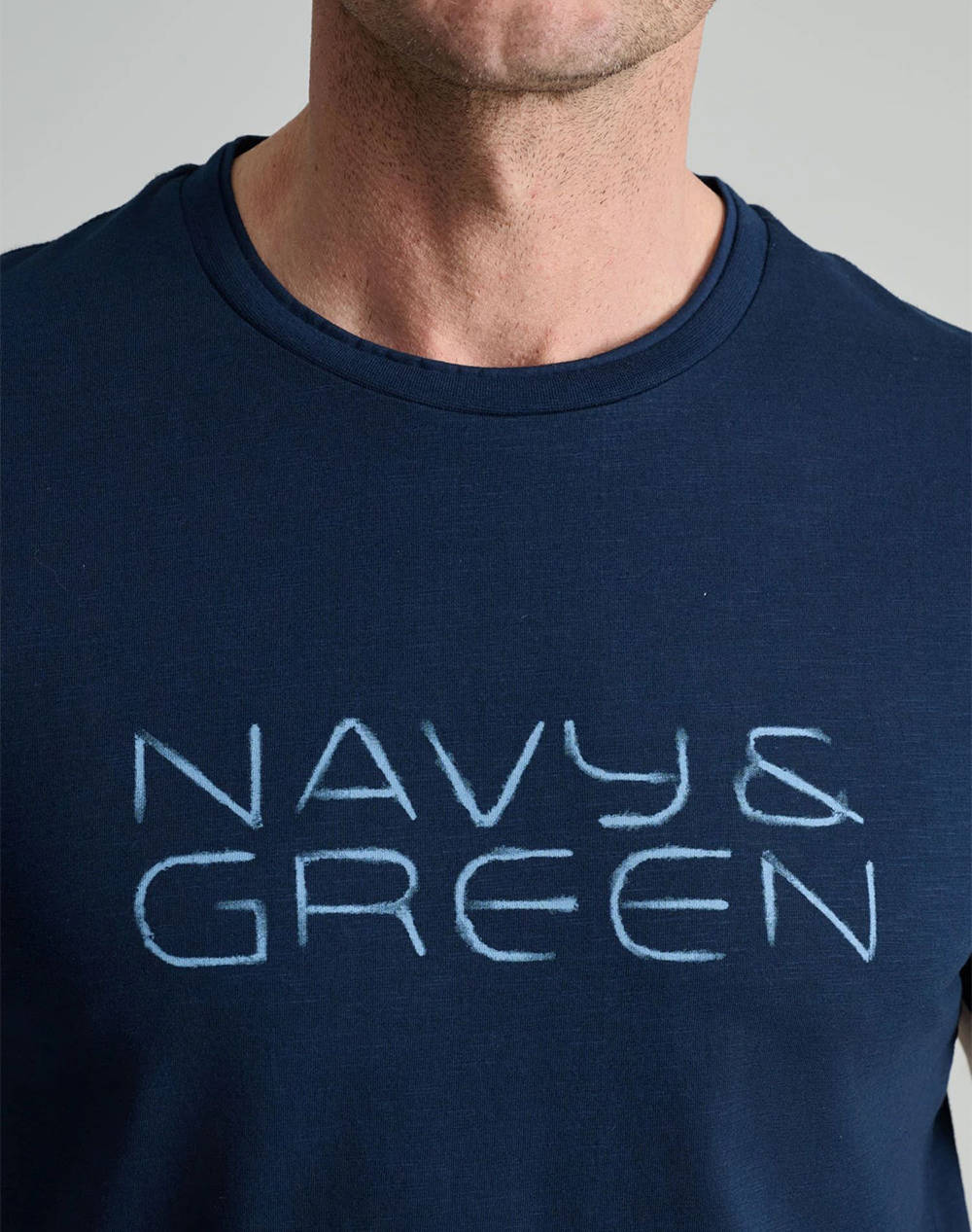NAVY&GREEN ТЕНИСКА